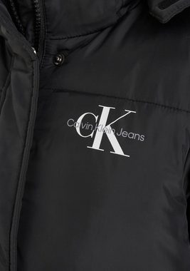 Calvin Klein Jeans Steppmantel CK LONG PUFFER COAT für Kinder bis 16 Jahre und Calvin Klein Markenlabel