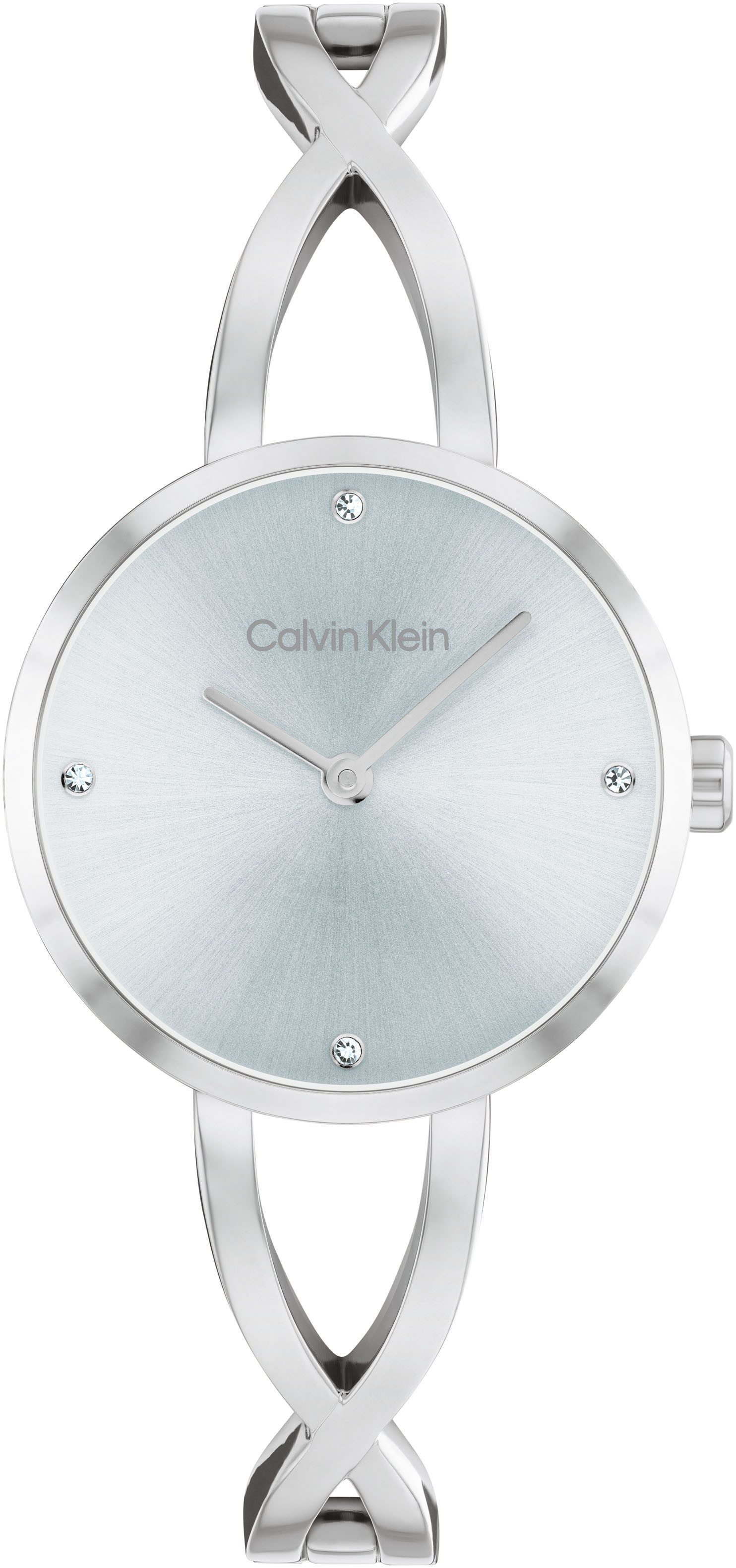Calvin Klein Quarzuhr Sculpted Embrace 25100058, Armbanduhr, Damenuhr, Edel günstig online kaufen