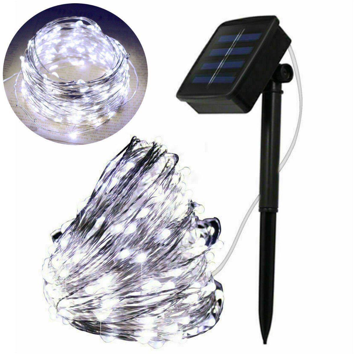 LETGOSPT LED Solarleuchte Solar 100/200 LEDs günstig online kaufen