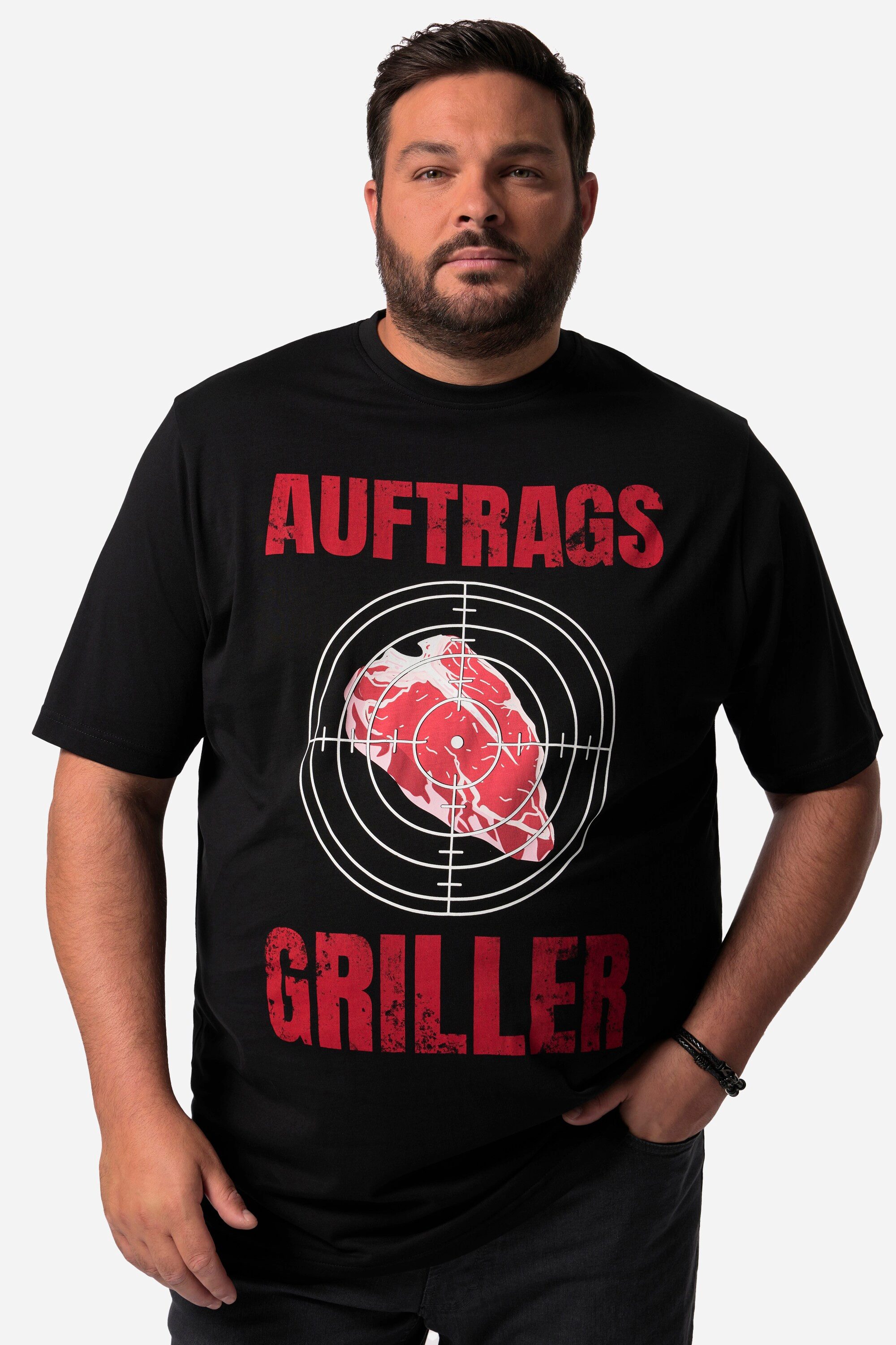 T-Shirt T-Shirt Halbarm Grillen
