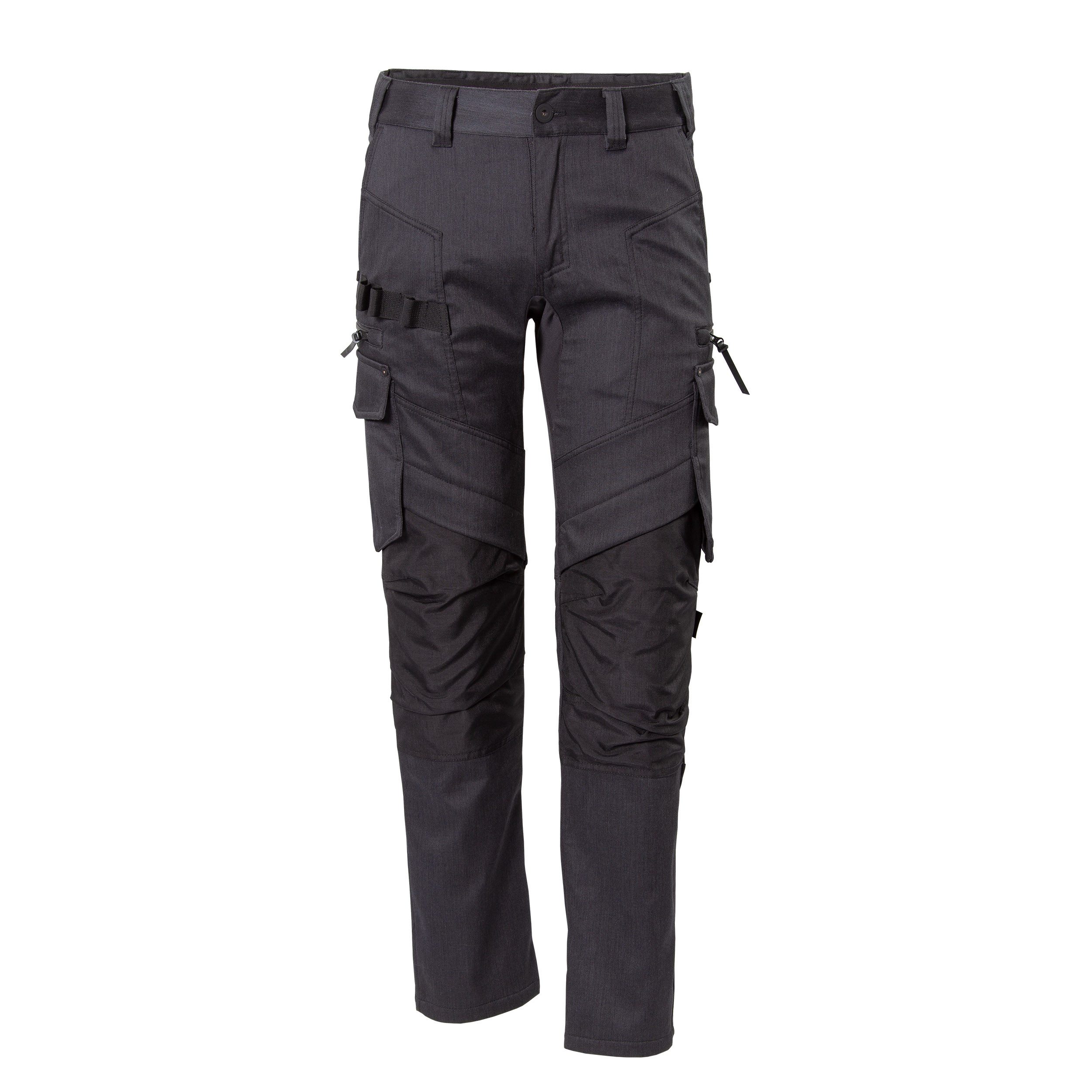 QUALITEX HIGH QUALITY WORKWEAR Arbeitsbundhose gefütterte Werkstatthose mit Stretcheinsatz - Cordura faserverstätkt (1-tlg) Winter-Bundhose - 5 Tasche - Strapazierfähig - Pflegeleicht - Waschbar