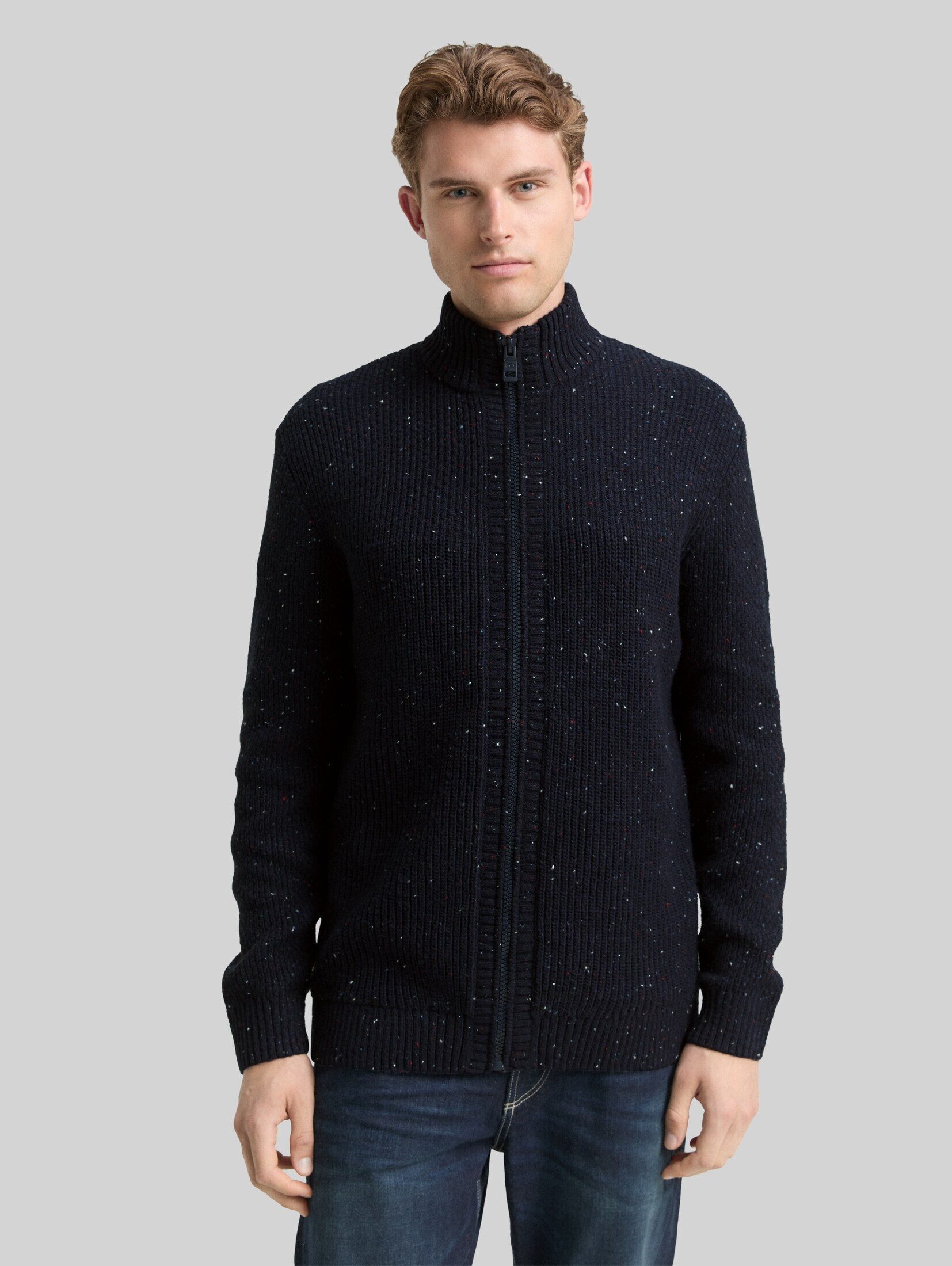 TOM TAILOR Cardigan Pullover & Strickjacken Strickjacke mit Strukturmix