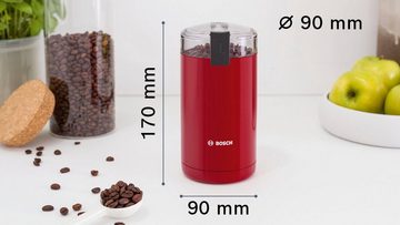 BOSCH Kaffeemühle TSM6A014R, 180 W, Schlagmesser, 75 g Bohnenbehälter