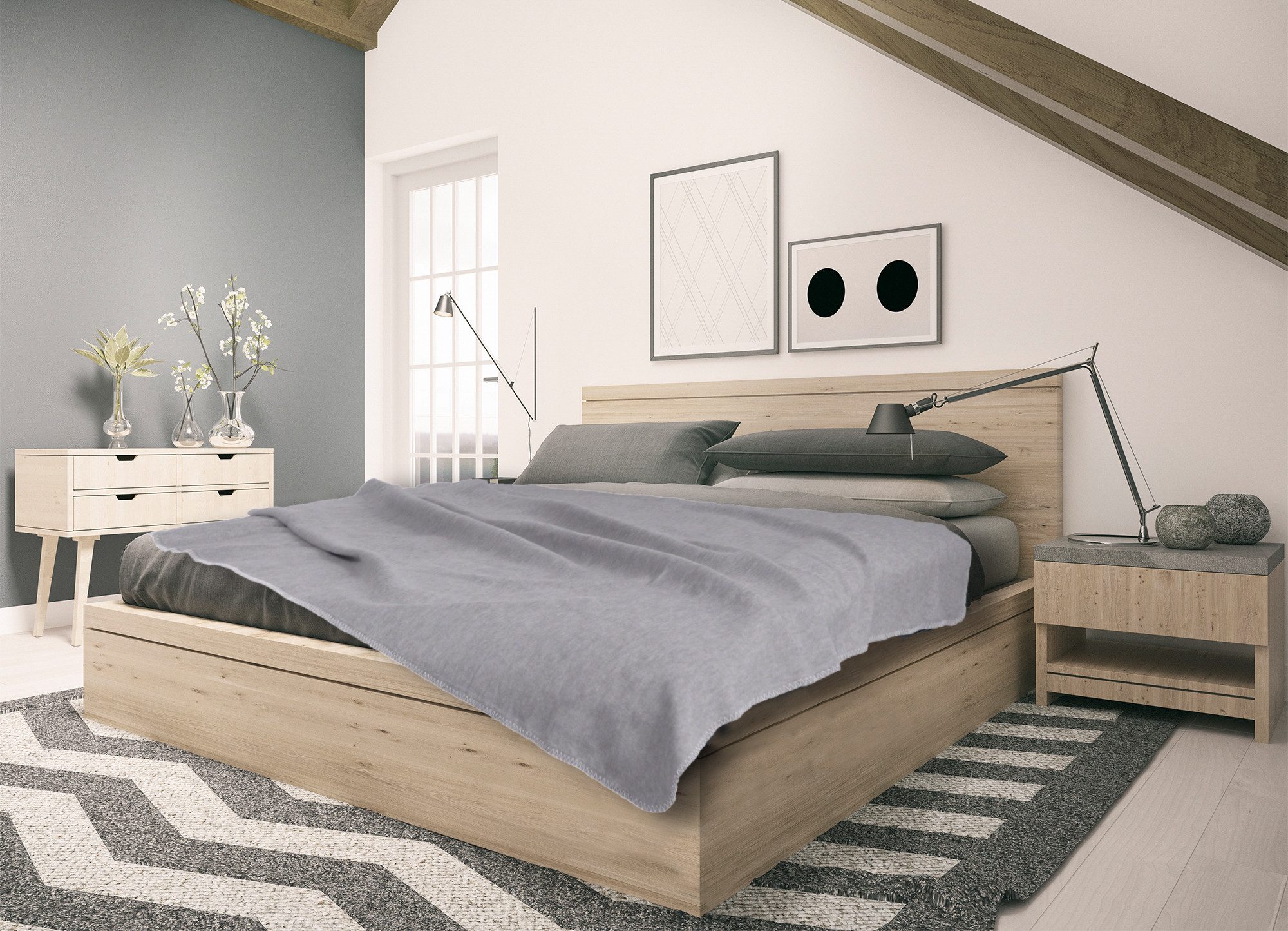 Wohndecke Kuscheldecke, kleine Sofadecke, sleepling, Ökotex günstig online kaufen