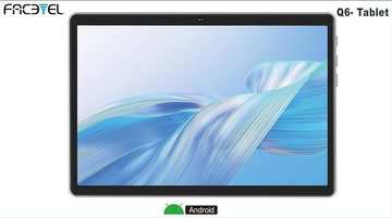 FACETEL mit 5G WLAN Octa-Core 2.0Ghz Tablet (10", 128 GB, Android 13, 2,4G, mit Doppelkamera, 6000mAh, Bluetooth 5.0,Tablet mit Tastatur und Maus)