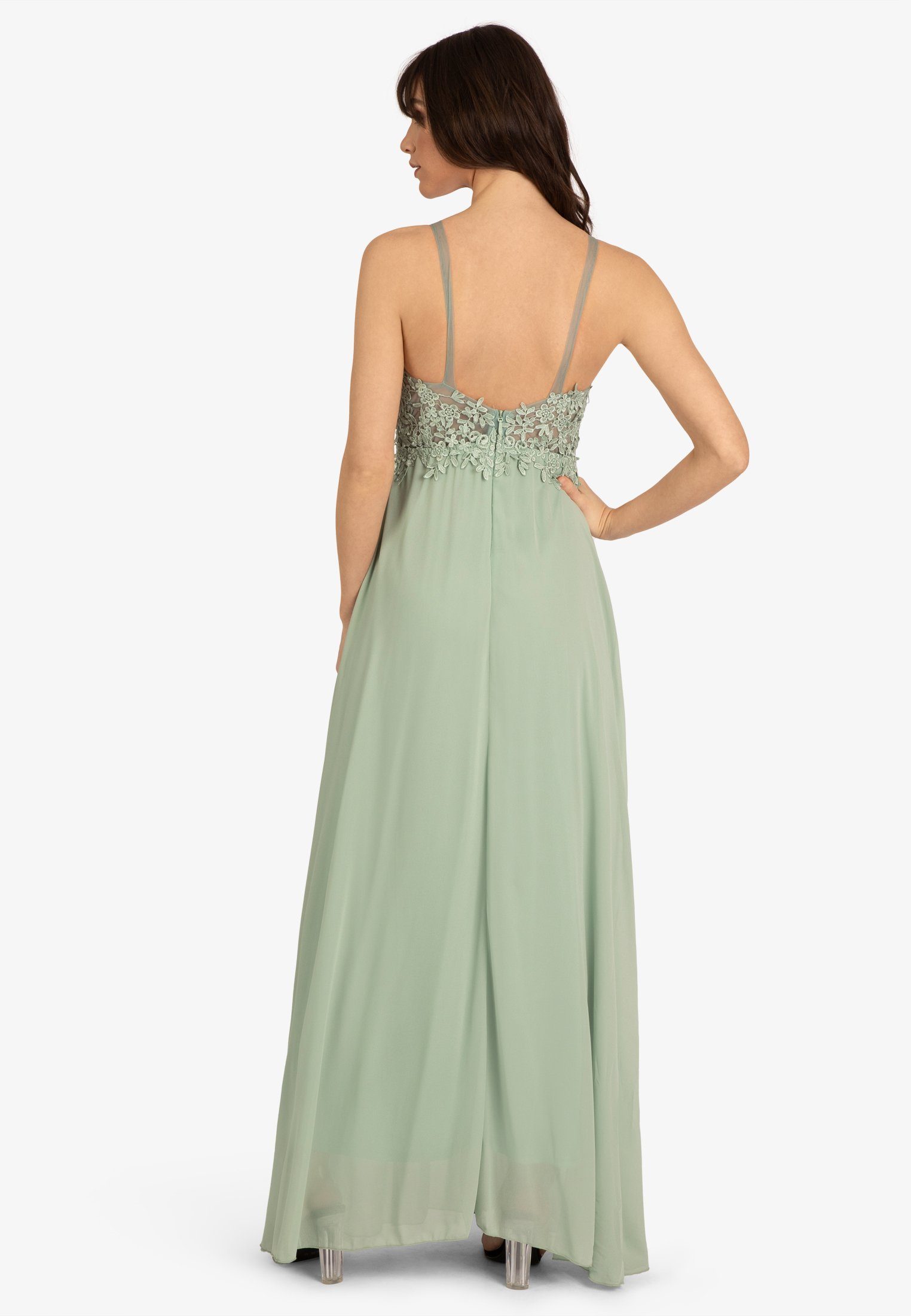Kraimod Abendkleid aus Chiffon, Spitze und günstig online kaufen