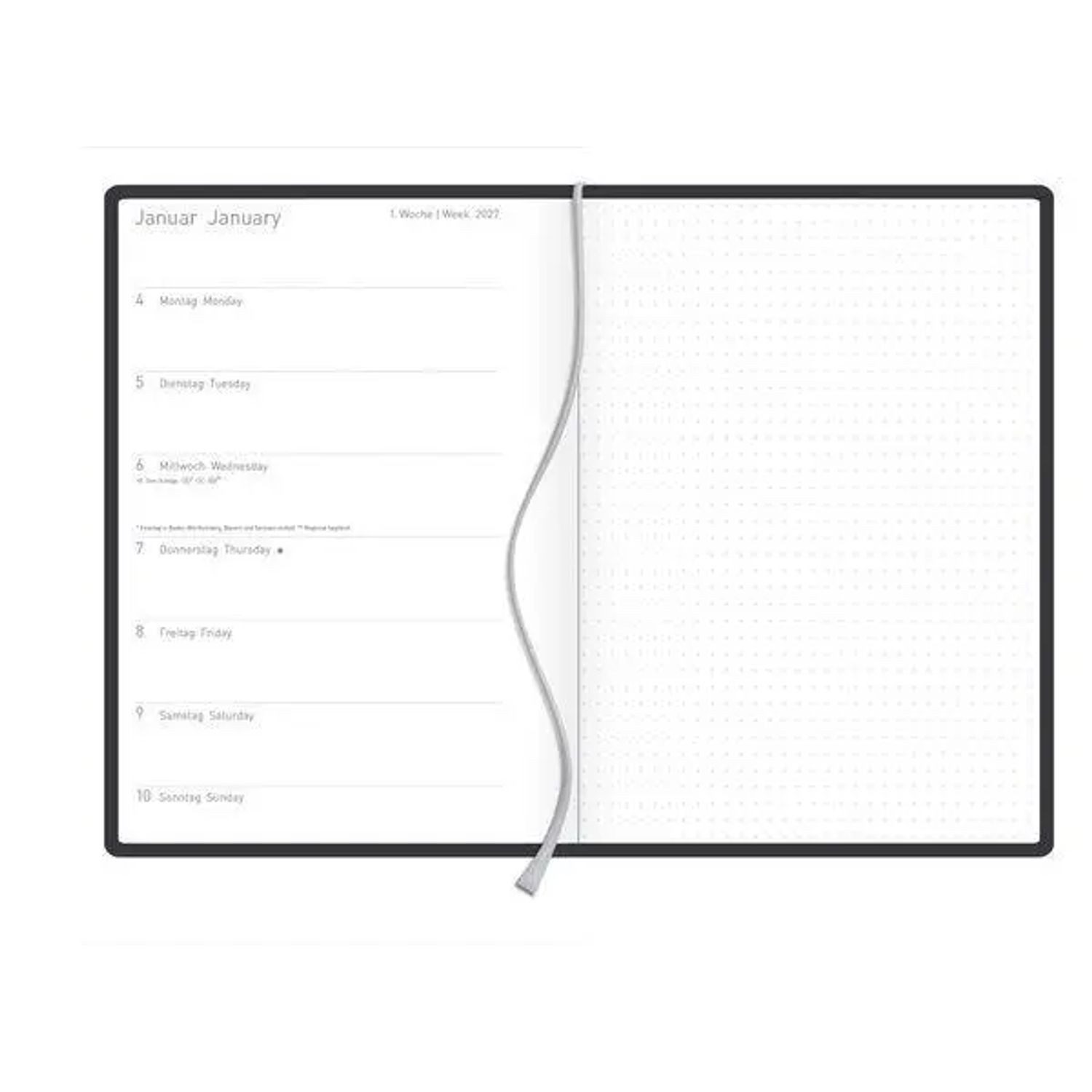 Korsch Verlag Taschenkalender Timer Soft Touch 18 Monate jade 2027/2028