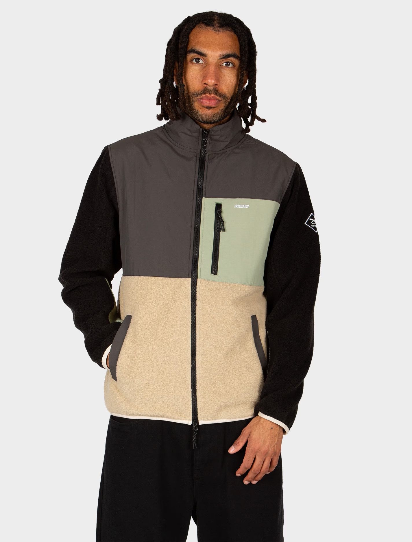 iriedaily Fleecejacke Herrenjacke - Übergangsjacke - Leichte Jacke - Frühjahr