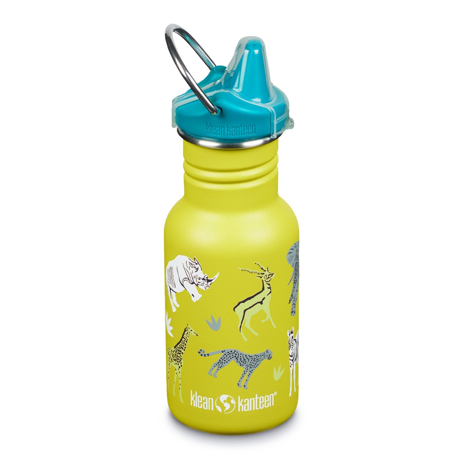 Classic Trinkflasche Flasche Weithals Safari Sippy Klean Cap, Trinkflasche Kinder 355ml Kanteen Kid