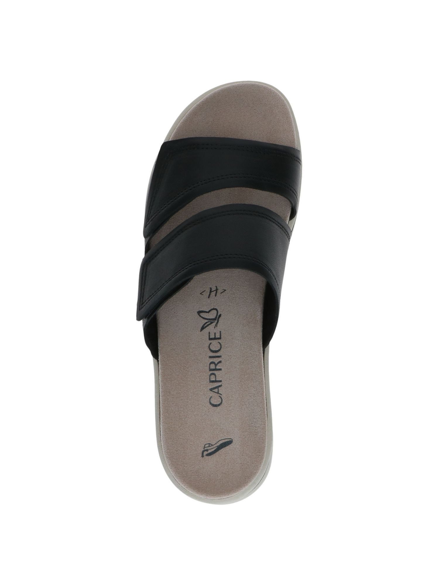 Caprice Cap Mem/rem/ws aus Leder Keilabsatz 9-27207-46 Keilpantolette