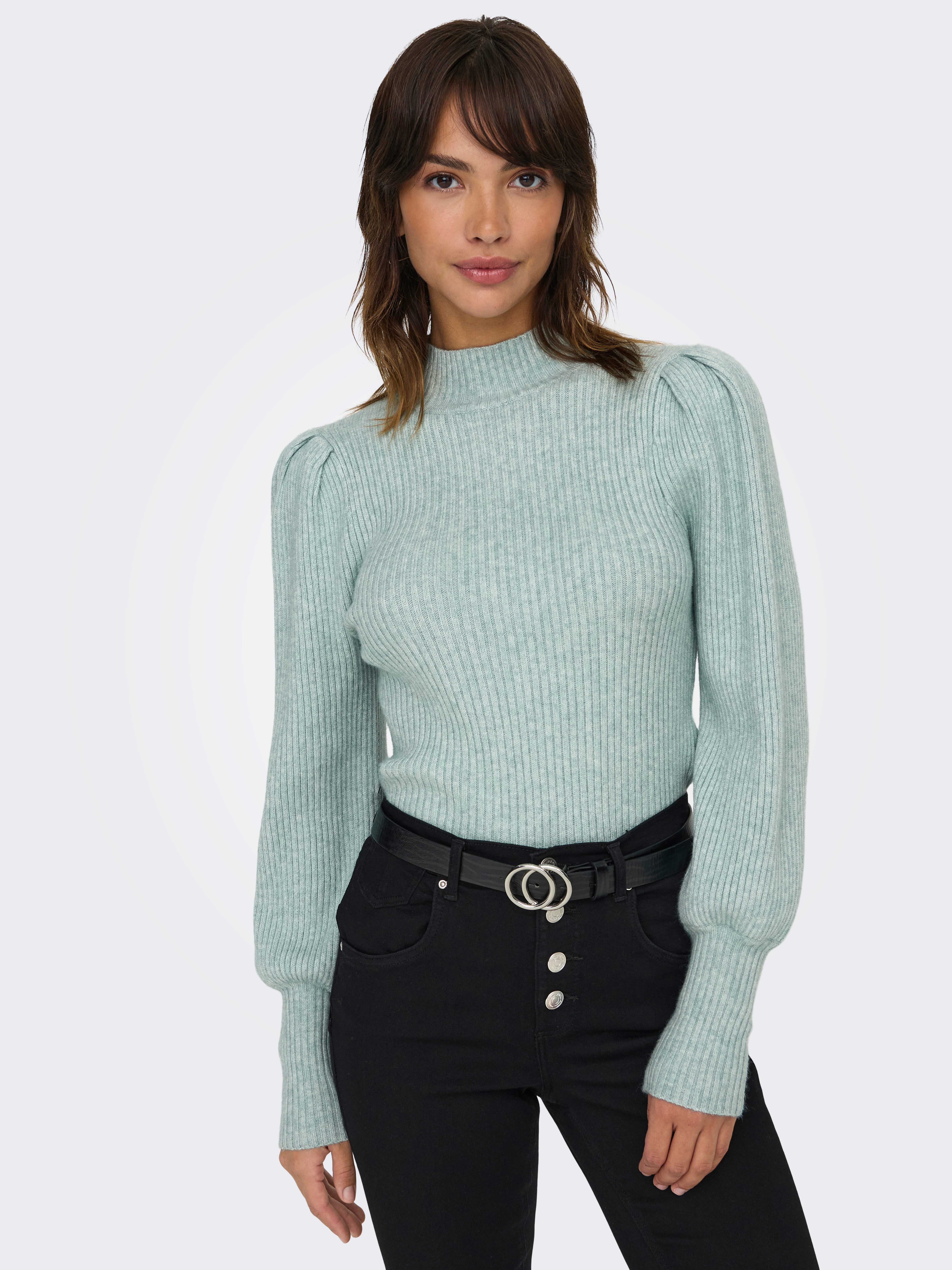 ONLY Strickpullover ONLKATIA L/S HIGHNECK PULLOVER KNT NOOS Viskosemischung