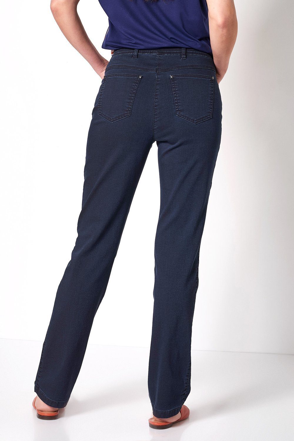 Relaxed by Schlupfhose Jeans TONI Toni (1-tlg) Relaxed by dunkelblau Damen Alice