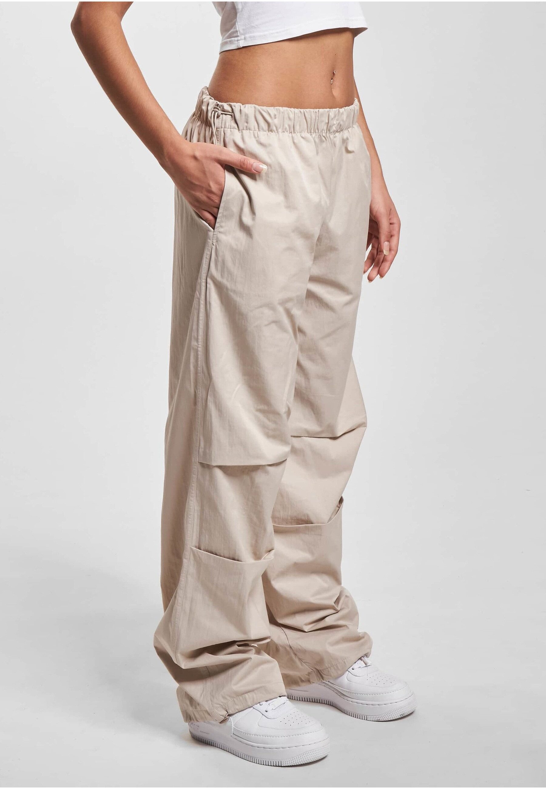 DEF Cargohose DEF Damen DEF Wide Cargopants (1-tlg)