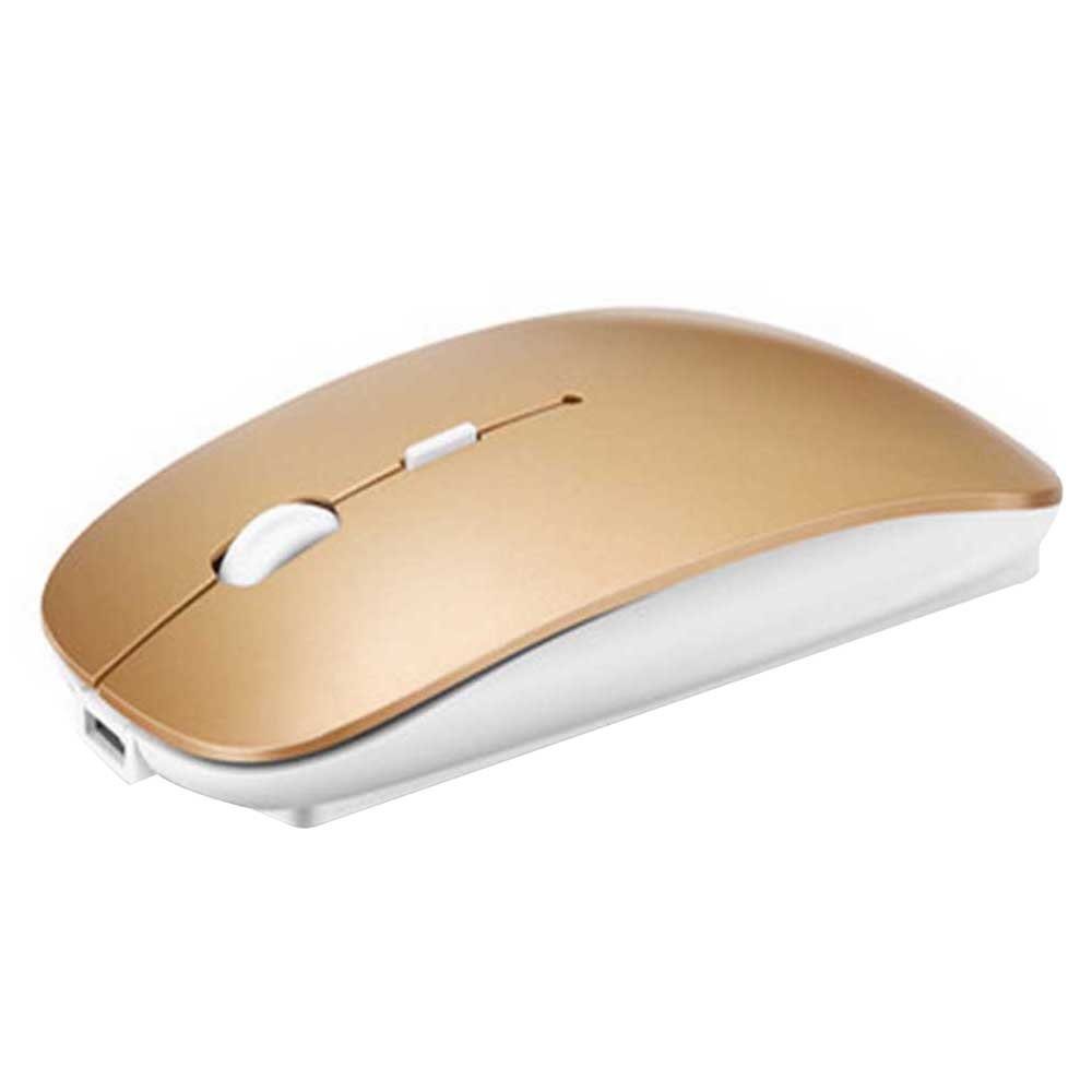 GelldG PC Maus Kabellose, Wiederaufladbare Leise Funkmaus Wireless Mouse  Mäuse