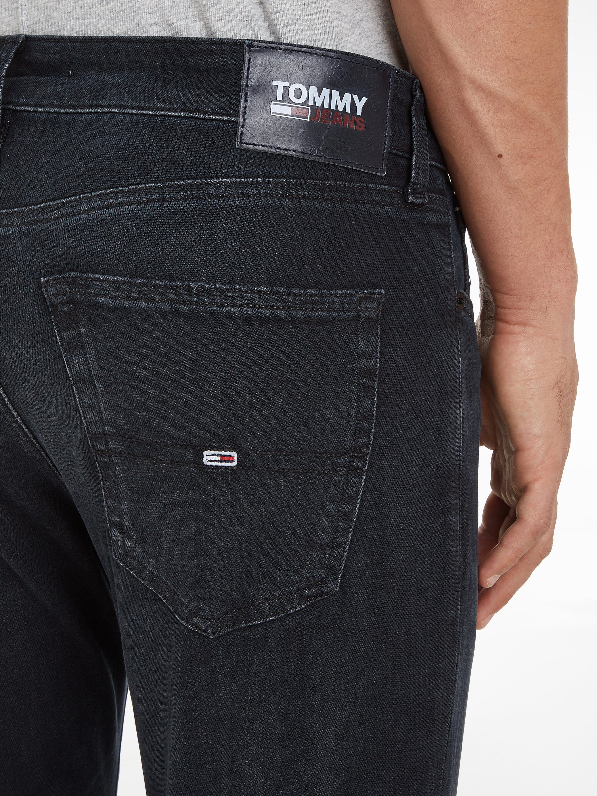 Tommy Jeans Slim-fit-Jeans SCANTON SLIM Jacob Dynamic Black