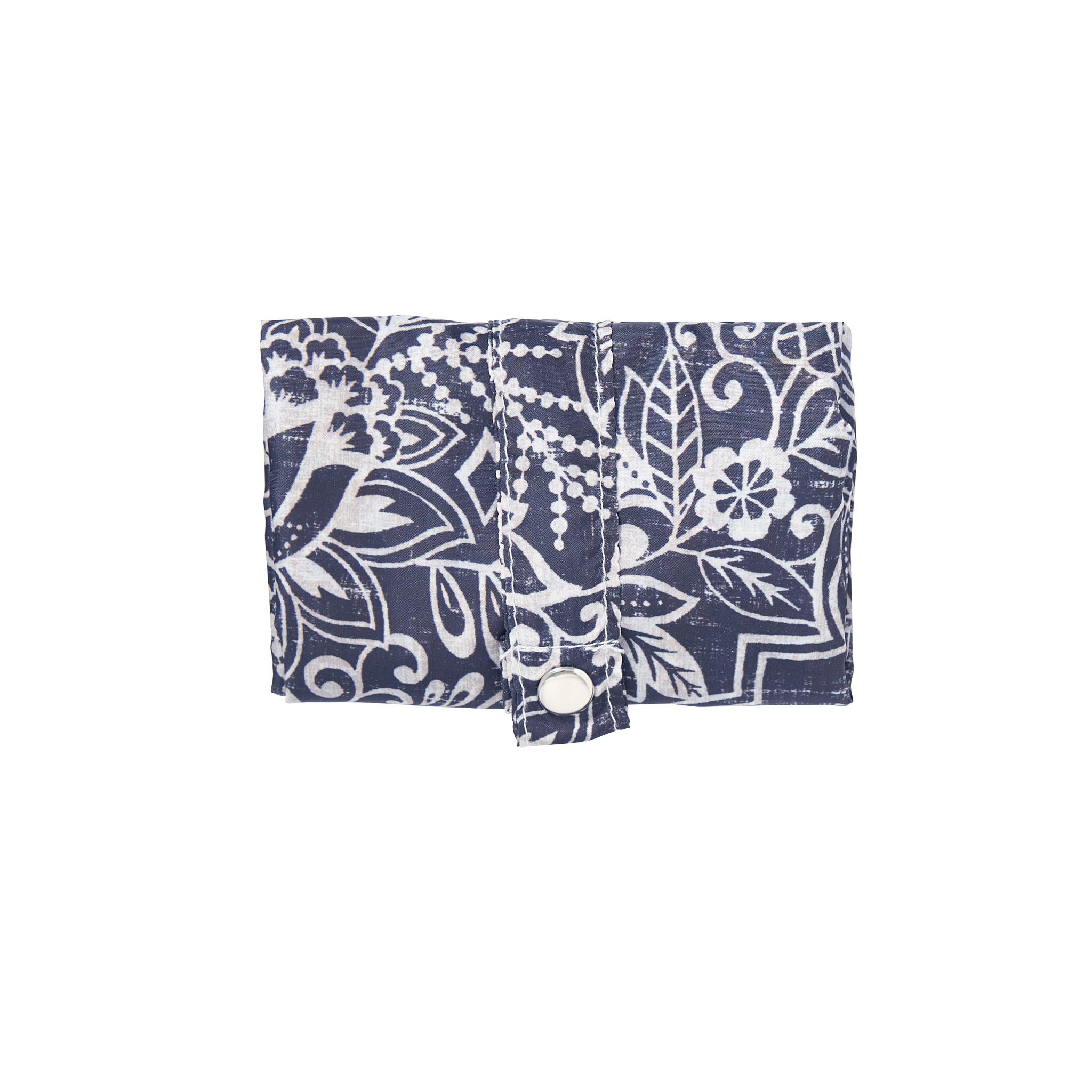 Ulster cm, ca. Fleur Einkaufstasche Roll-up-Tasche de 46 Lis, Weavers faltbare Tragegriffe incl. 61 Einkaufsbeutel x