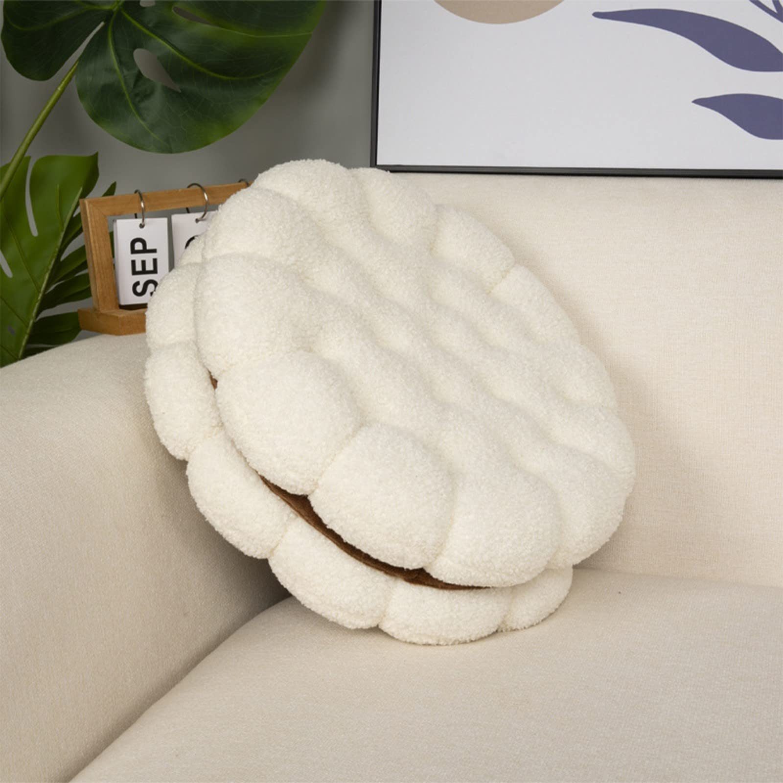 RWEUOQ Stuhlkissen Plüschkissen, Lamm-Fleece Sitzpolster, Bürosesselkissen, günstig online kaufen