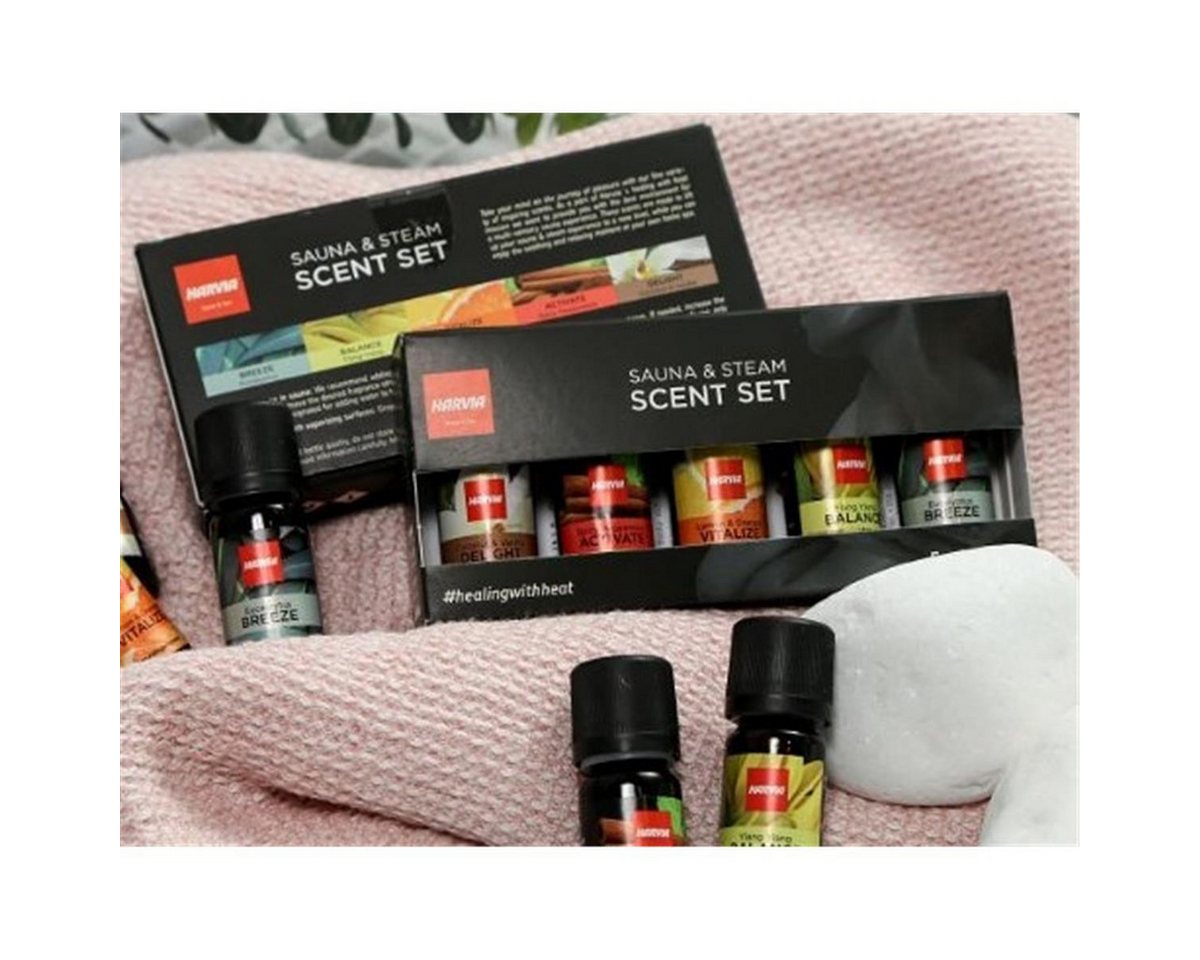 Thumbnail - HARVIA Sauna-Aufgussset Harvia Sauna Ätherisches Öl Kollektion 5x10ml