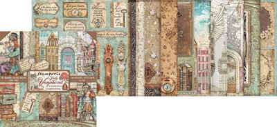 Stamperia Motivpapier »Lady Vagabond«, 10 Bogen, 30,5 cm x 30,5 cm