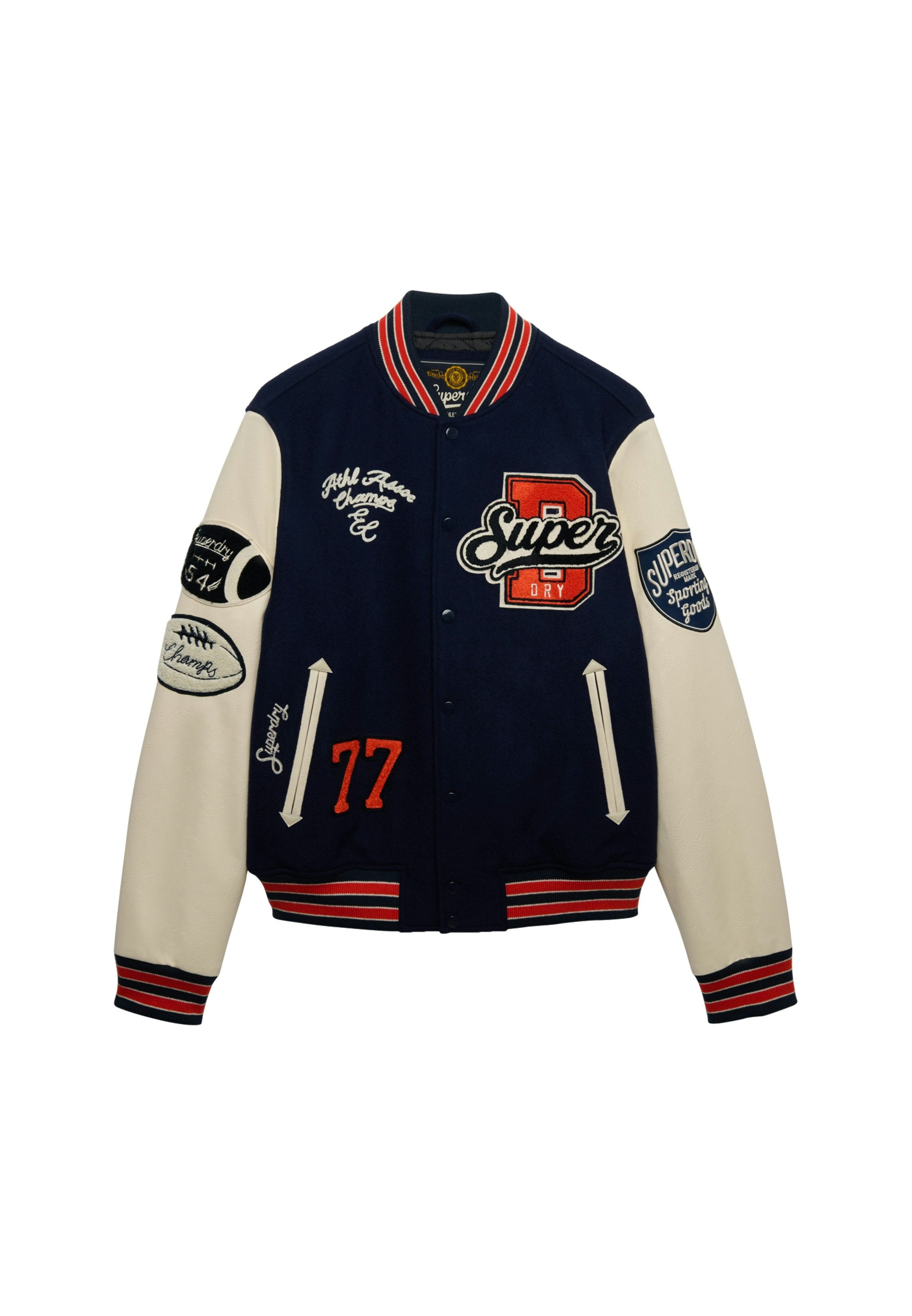 Collegejacke COLLEGE PATCHED VARSITY JKT