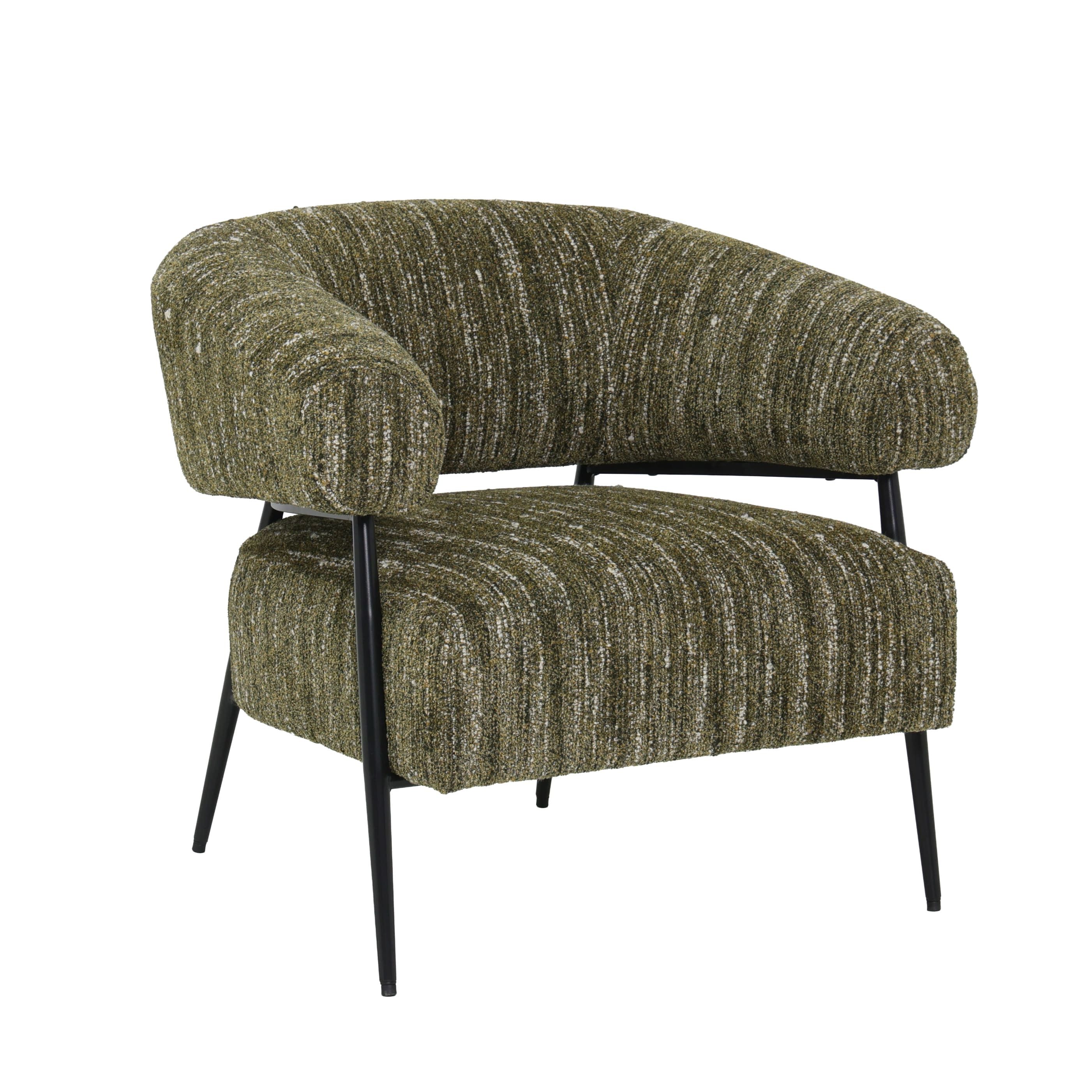 LC Home Relaxsessel LC Home Soho Sessel Webstoff Armlehnsessel Loungesessel