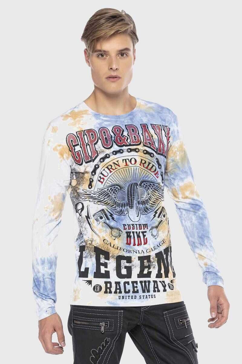 Cipo & Baxx T-Shirt Sweatshirts mit coolem Print günstig online kaufen