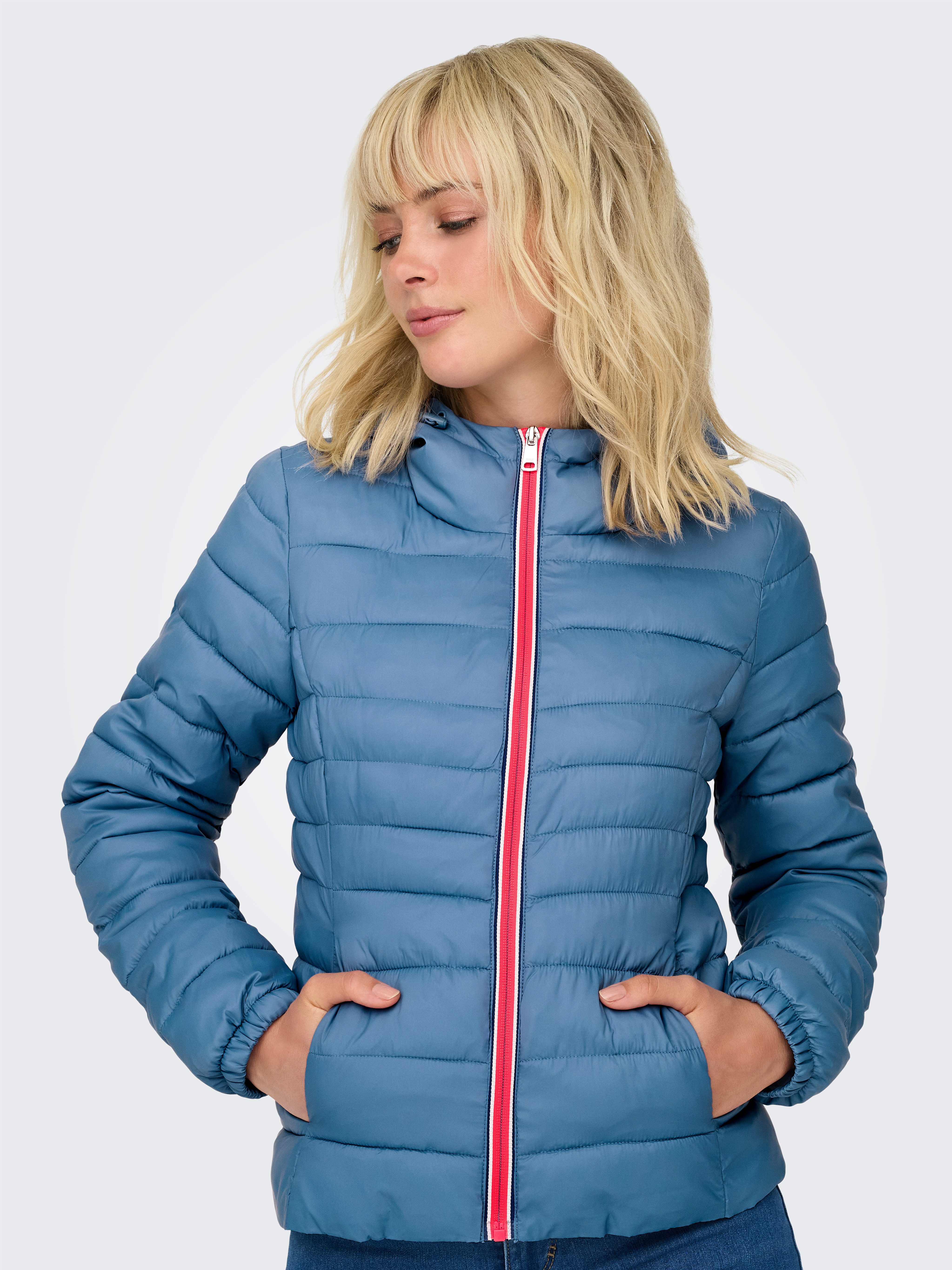 ONLY Steppjacke ONLTAHOE CONTRAST HOOD JACKET günstig online kaufen