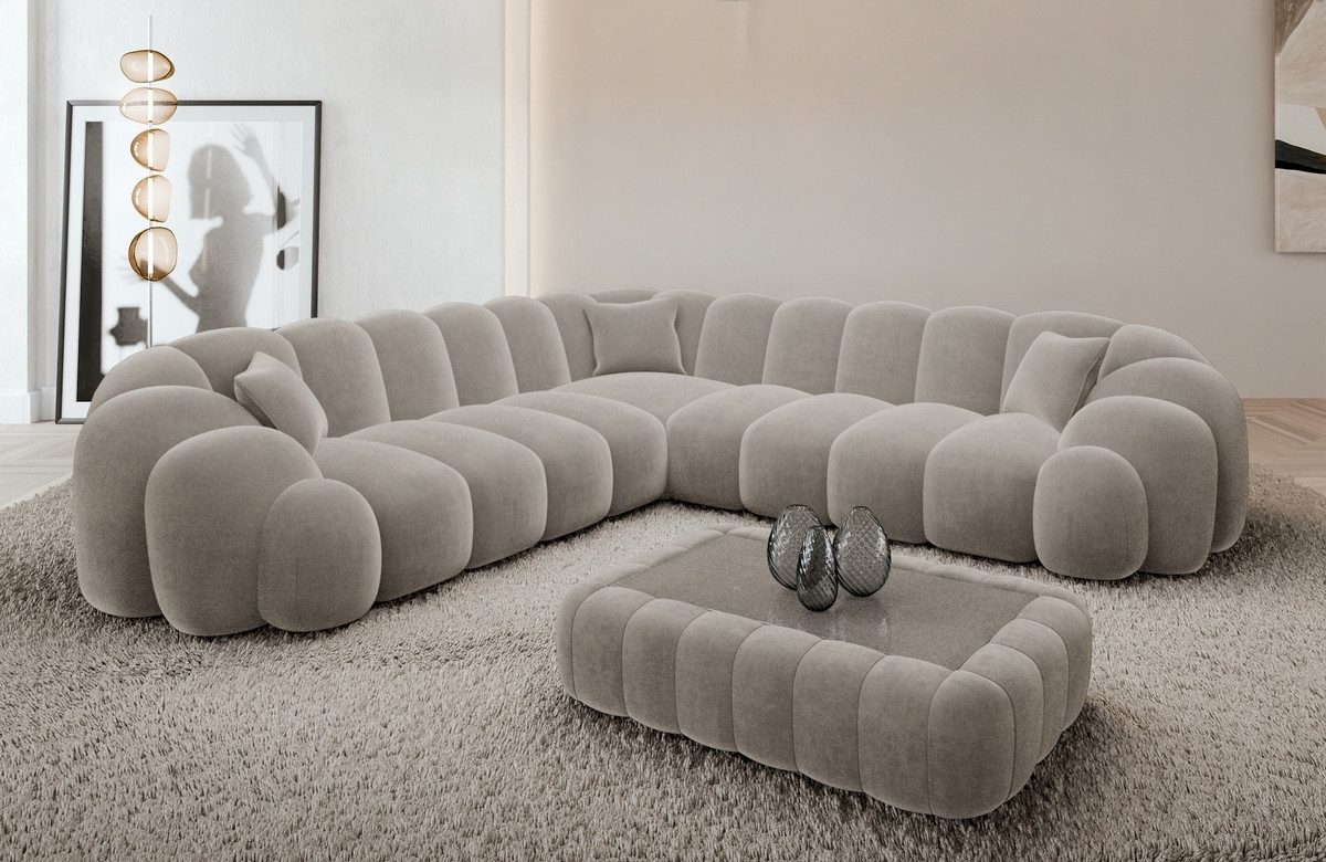 Sofa Dreams Ecksofa Rajada L Form Couch, 4-Sitzer, Design, Eckcouch, Stoffb günstig online kaufen