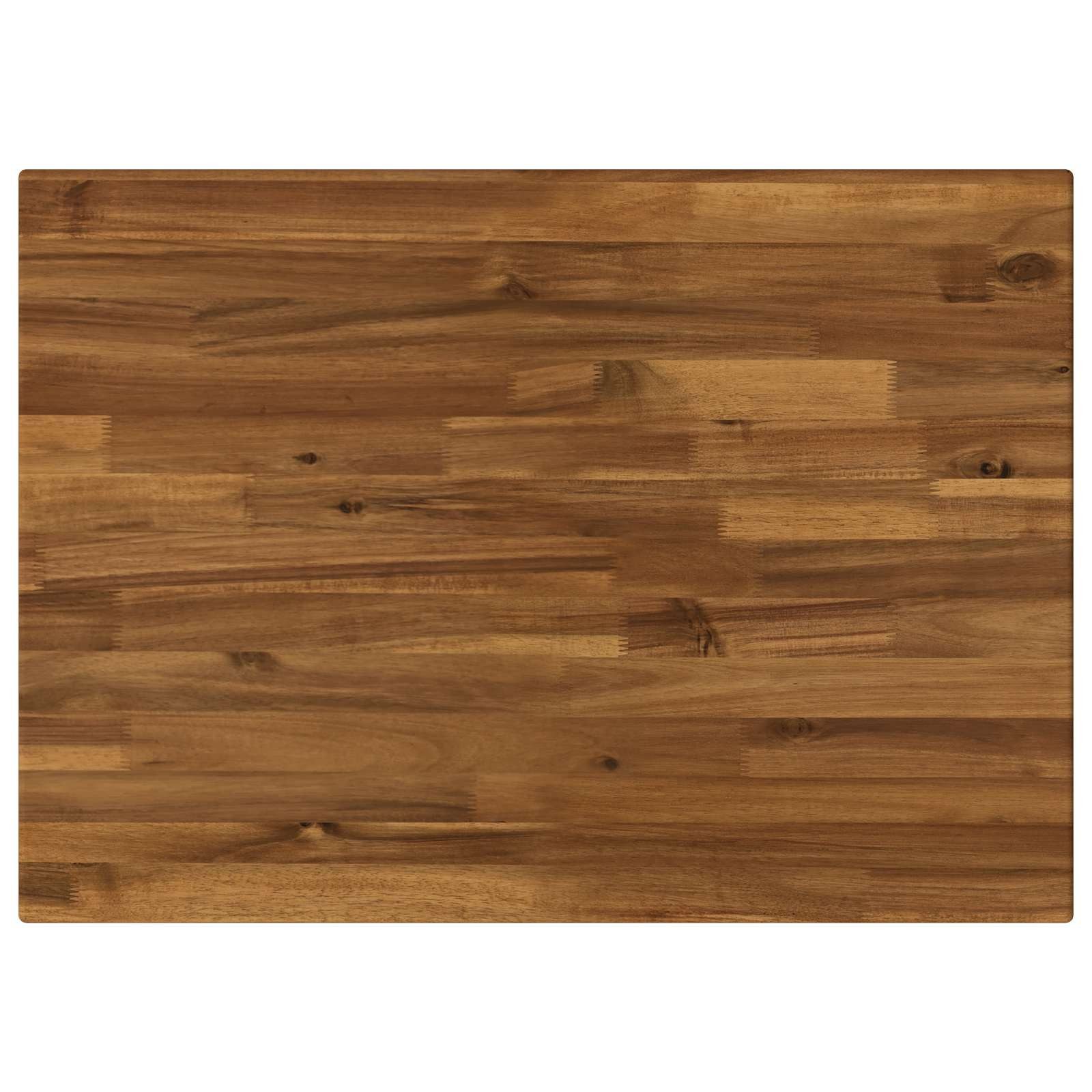 vidaXL Tischplatte Rechteckige Tischplatte 80 x 40 x 3,5 cm Rechtwinklig Natur (1 St)