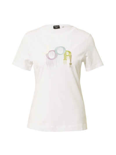 Joop! T-Shirt (1-tlg) Stickerei, Drapiert/gerafft