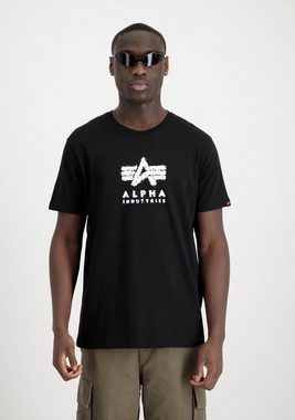 Alpha Industries T-Shirt ALPHA INDUSTRIES Men - T-Shirts Grunge Logo T