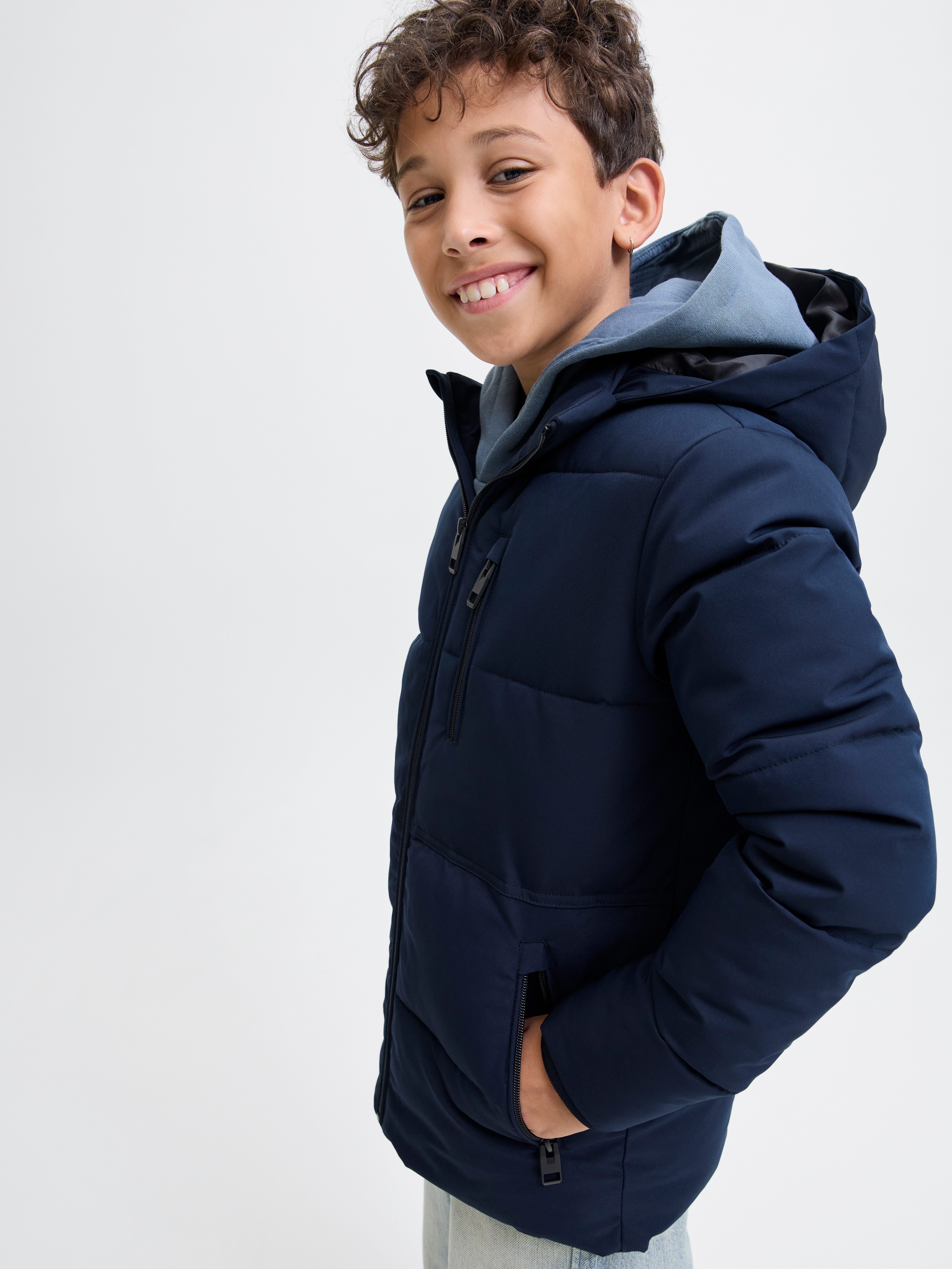 Jack & Jones Junior Steppjacke JJEOWEN PUFFER SN JNR