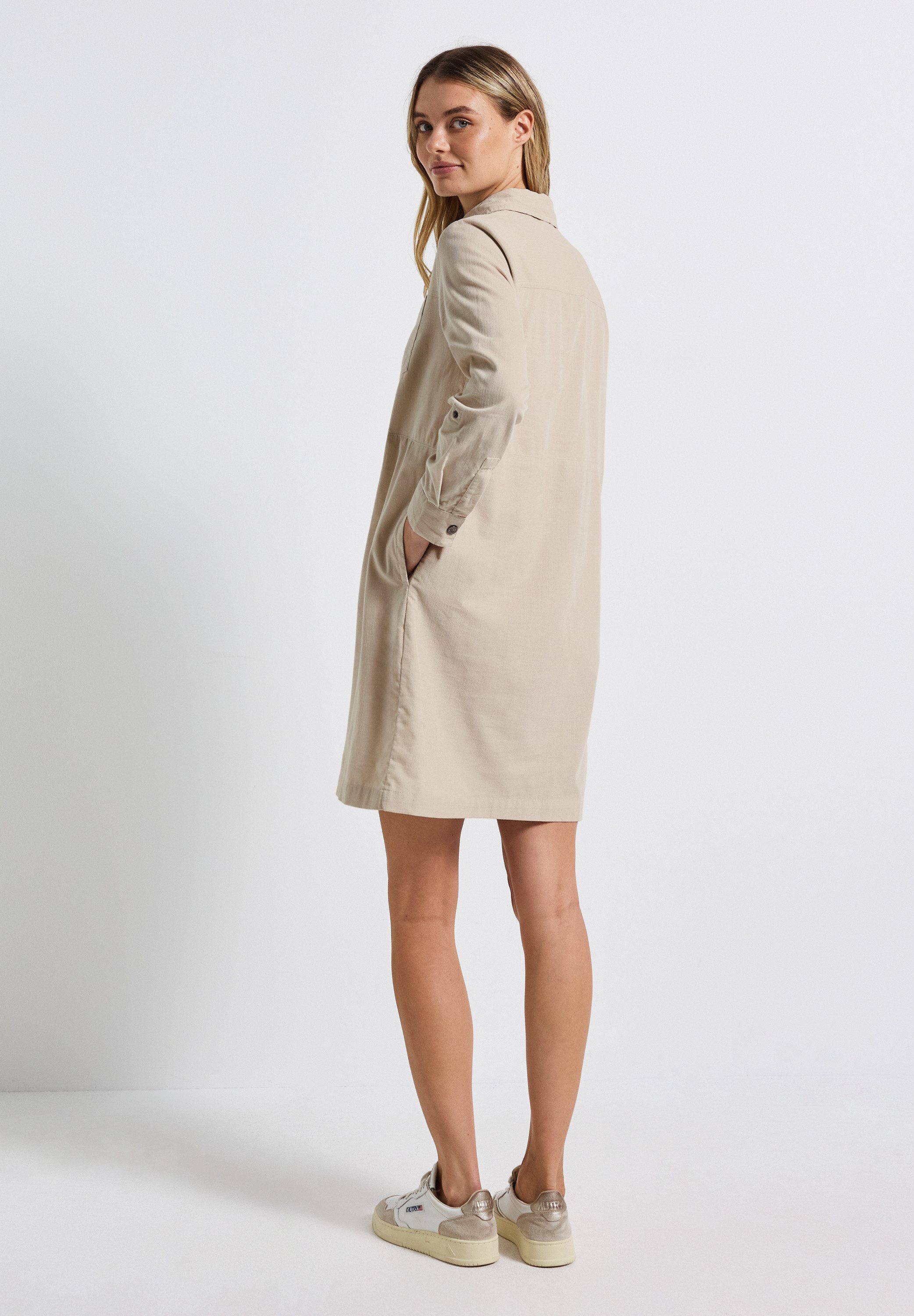 STREET ONE Blusenkleid aus 100% Baumwolle