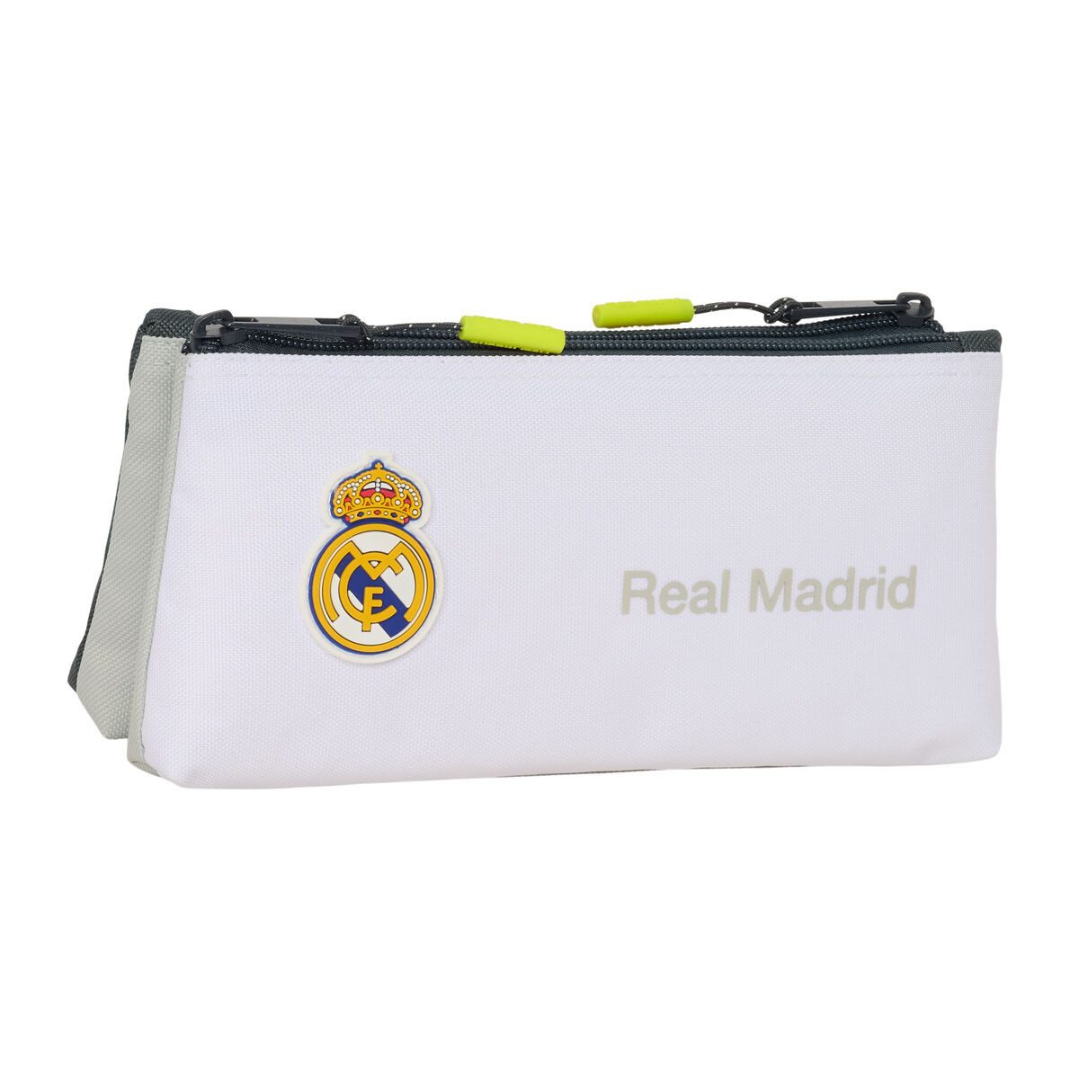 safta Kulturbeutel Reise-Toilettentasche Real Madrid CF Weiß Sportlich 22 x 10 x 8 cm
