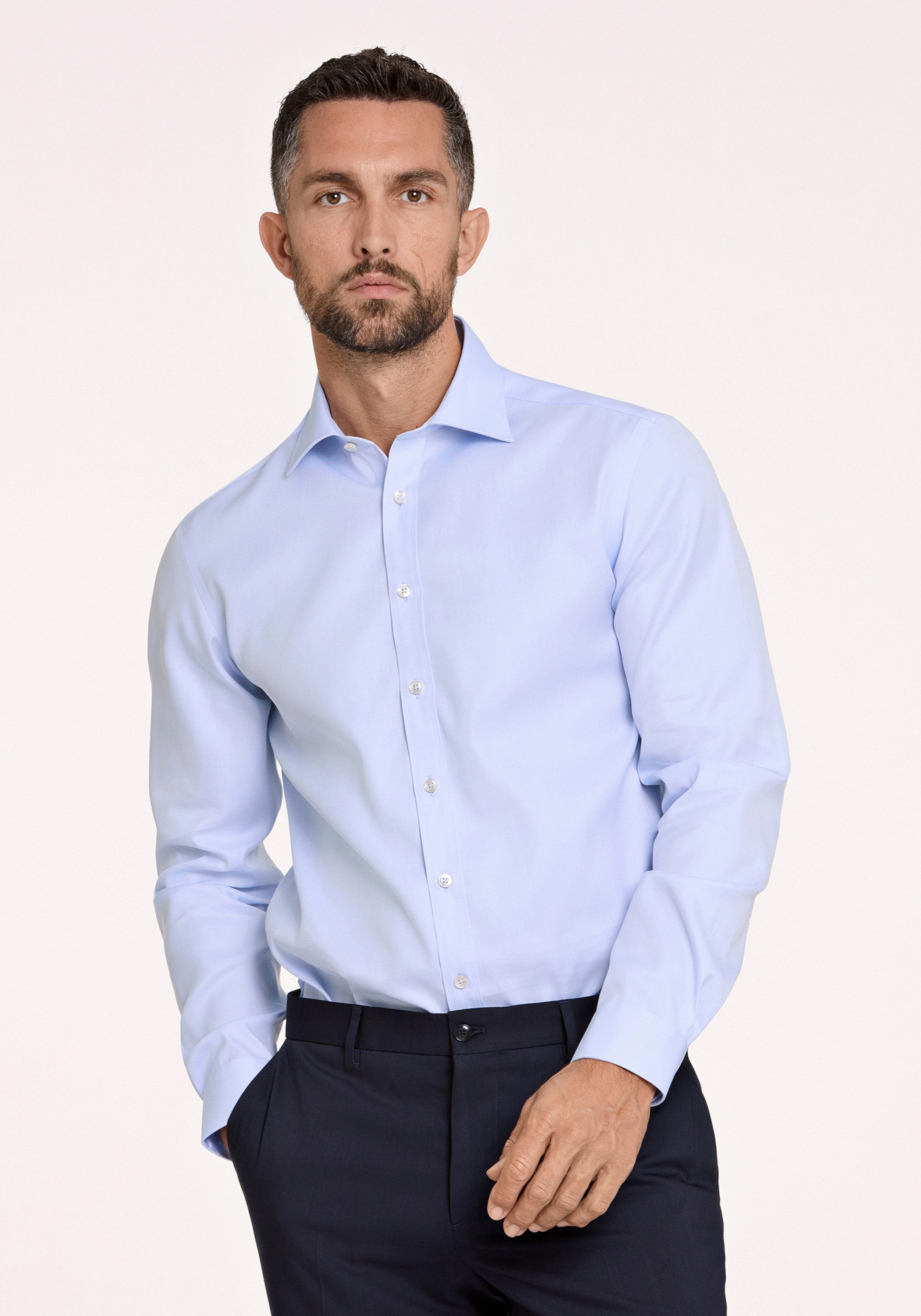 Businesshemd Technisches Hemd (Langarm) Modern Fit