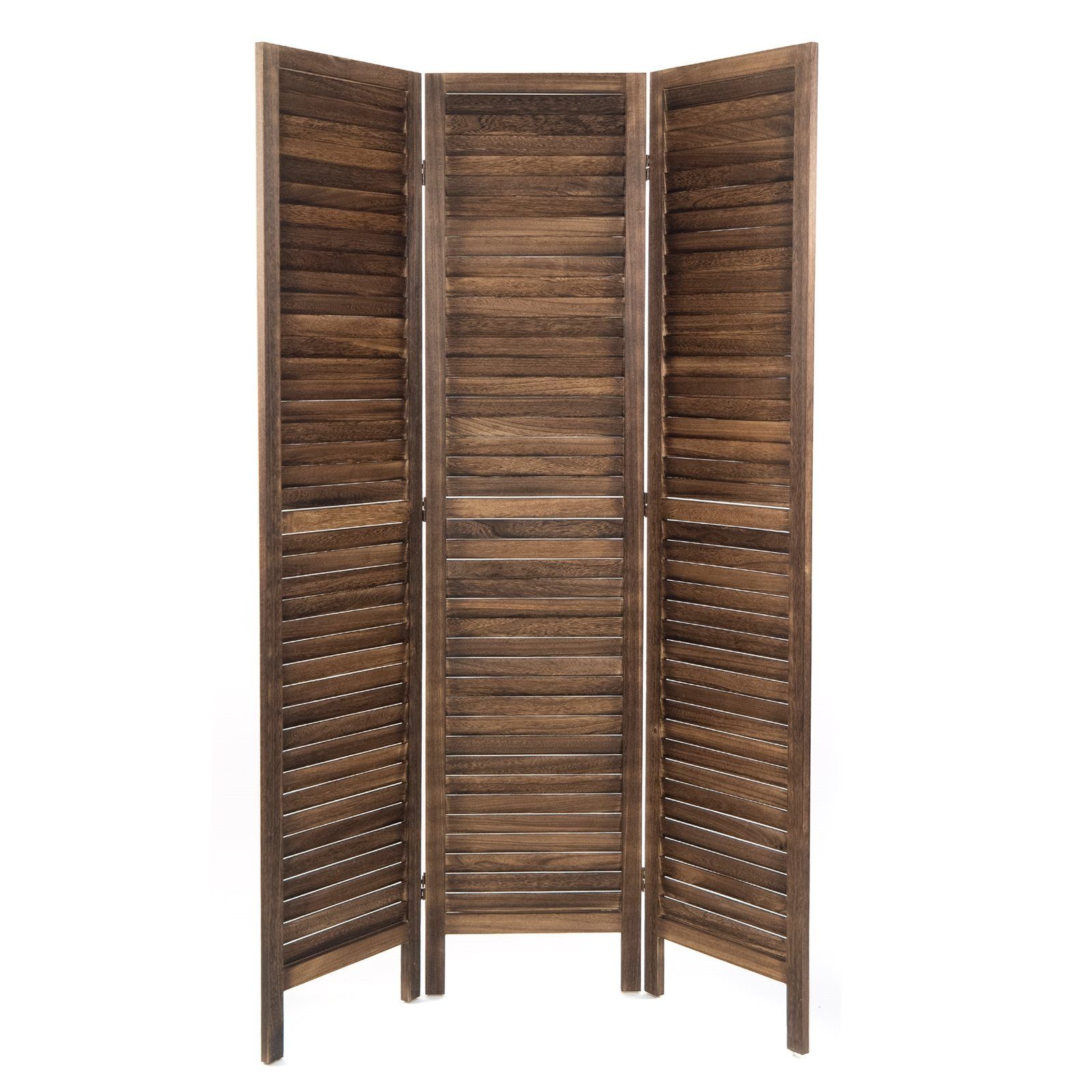 DESIGN DELIGHTS Paravent RAUMTEILER COTTAGE, Holz 170x120cm (HxB) Sichtschutz Paravent Raumtre