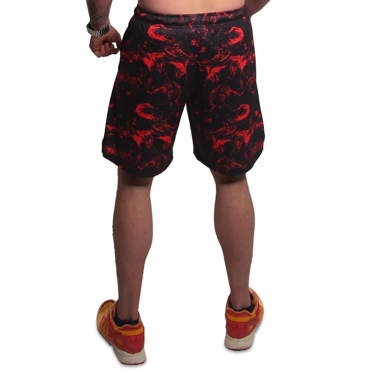 YAKUZA Sweatshorts Varsity aus hochwertigem Mesh-Stoff günstig online kaufen
