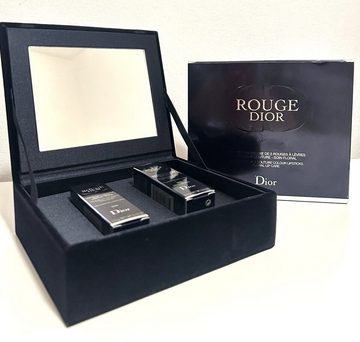 Dior Lippenstift-Set Rouge Dior Premium Set Geschenkset VELVET SET (100/999) Rot, 1-tlg.