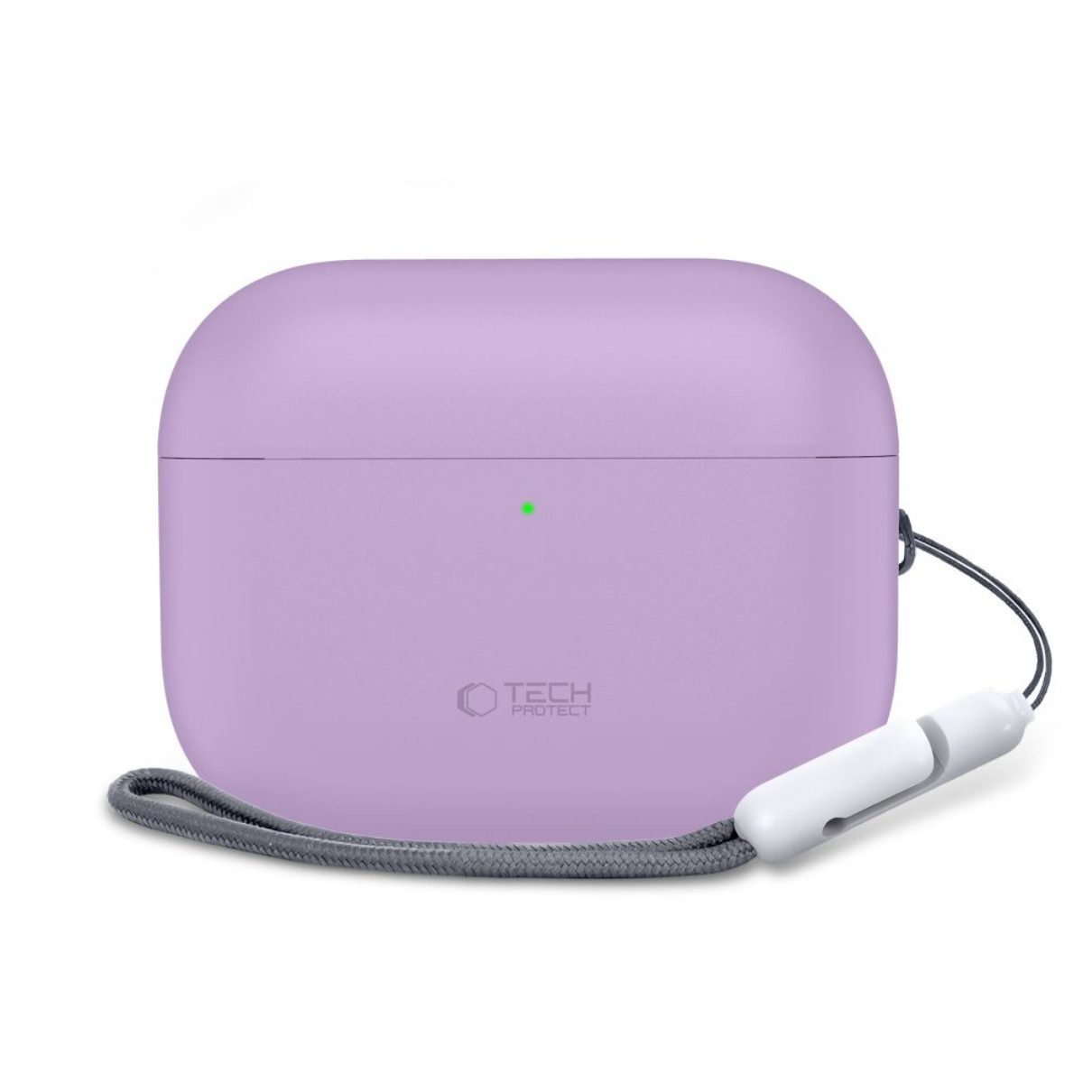 TECH PROTECT Kopfhörer-Schutzhülle Silikonhülle für AirPods Pro 3, Passgenauer Rundumschutz für das Ladecase – Bild 2 von 5
