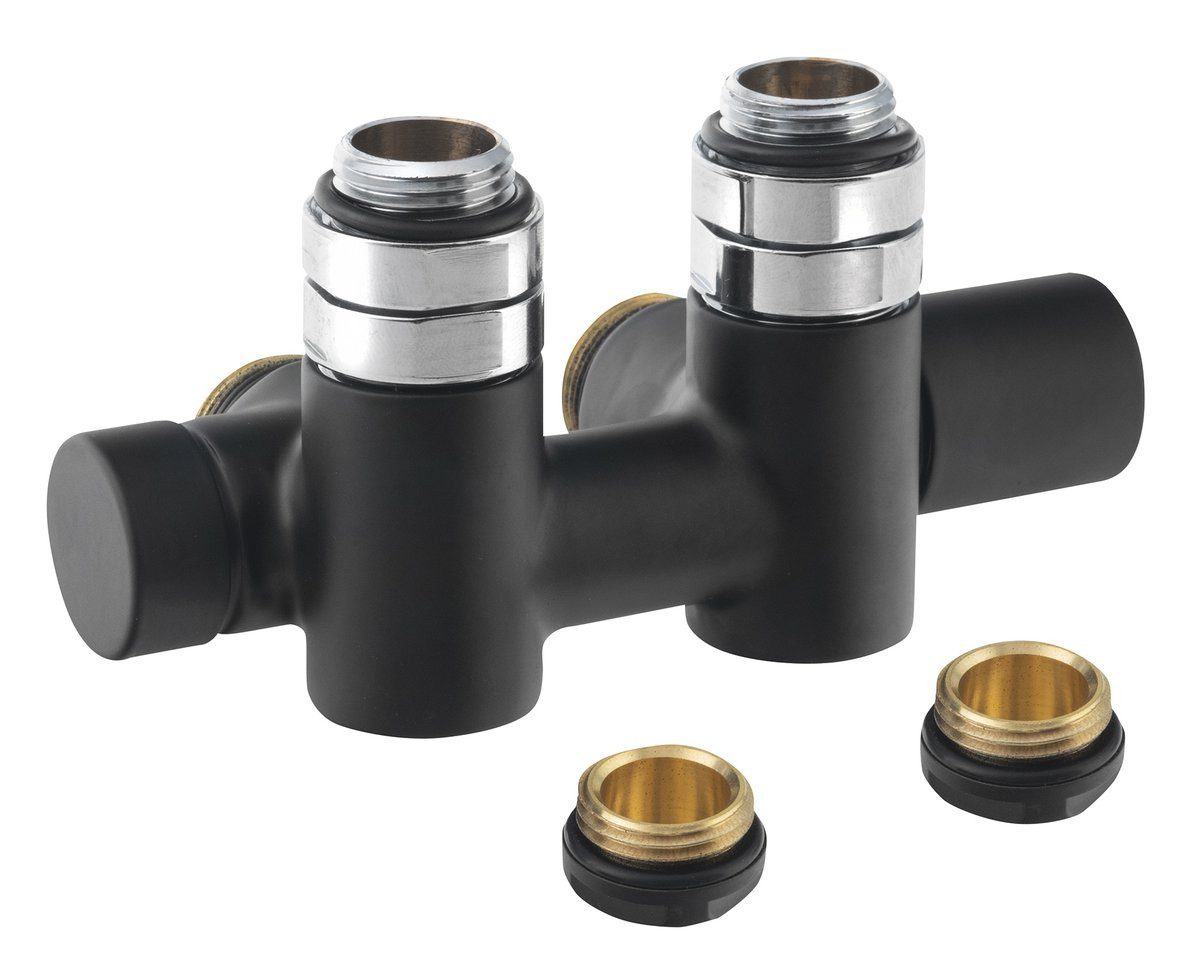 Sapho Anschluss-Set TWIN COMBI Anschluss-Set Ventile für Mittelanschluss, Rechts, Sapho-CP461BS