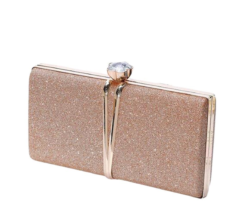 Abendtasche Clutch elegante Damen Glitzer Clutch Tasche Abendtasche