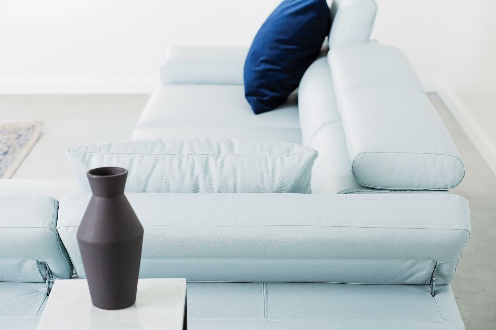 JVmoebel Ecksofa, L-Form Couch Sofas Couchen Design Ecksofa Polster Textilsofa