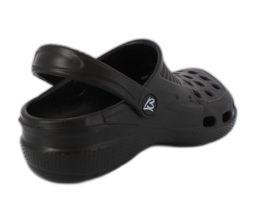 Beck Clogs Badeschuh (sehr leicht, rutschfest, wasserfest) Mit Fersenriemen