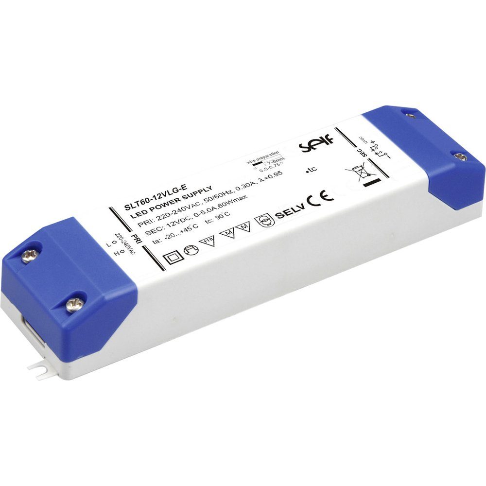 Self Electronics SLT60-24VLG-E LED-Treiber Konstantspannung 60 W 0 - LED Trafo