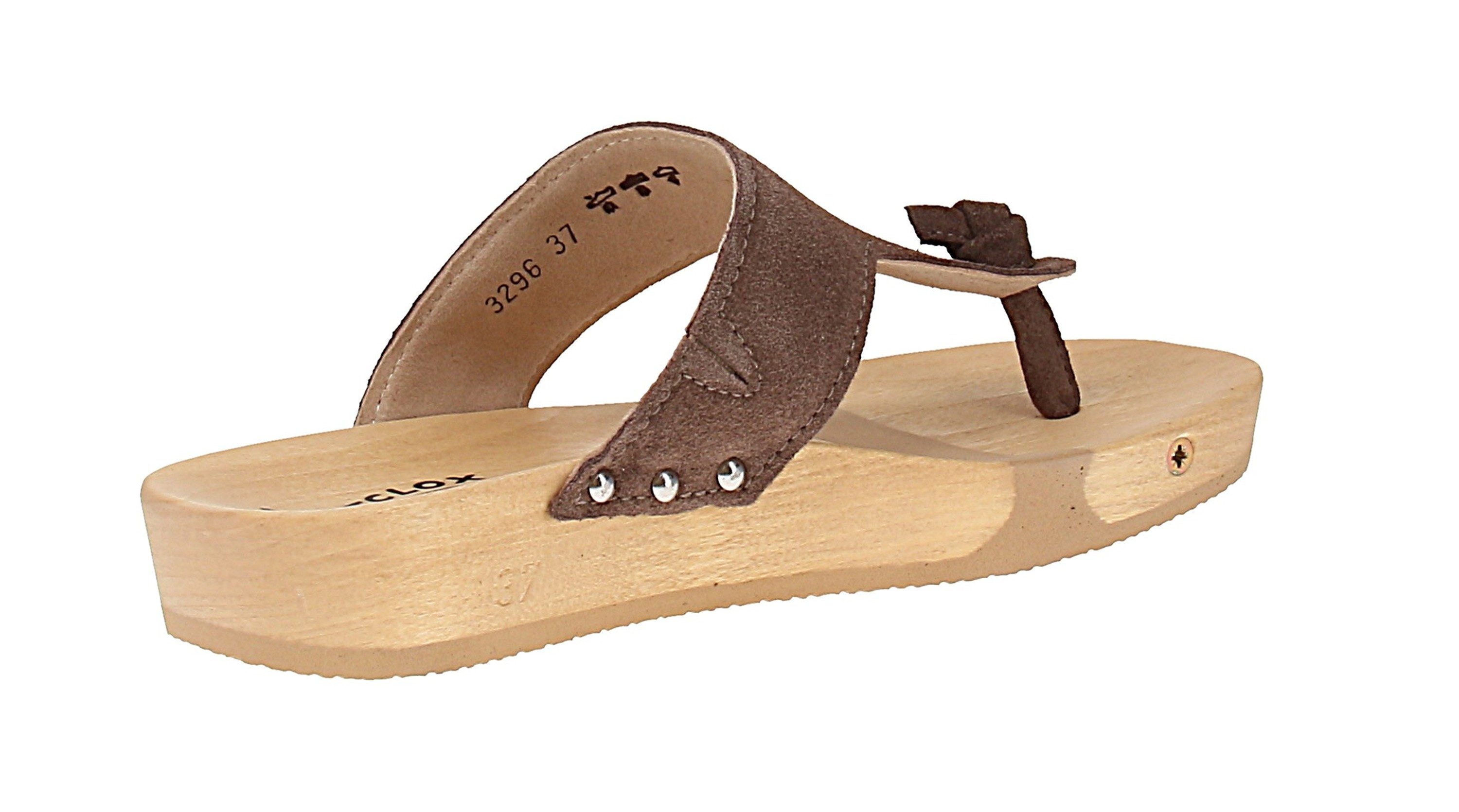 Softclox Softclox S3296 Lola Kaschmir - Damen Pantolette - 43-Mocca Sandale
