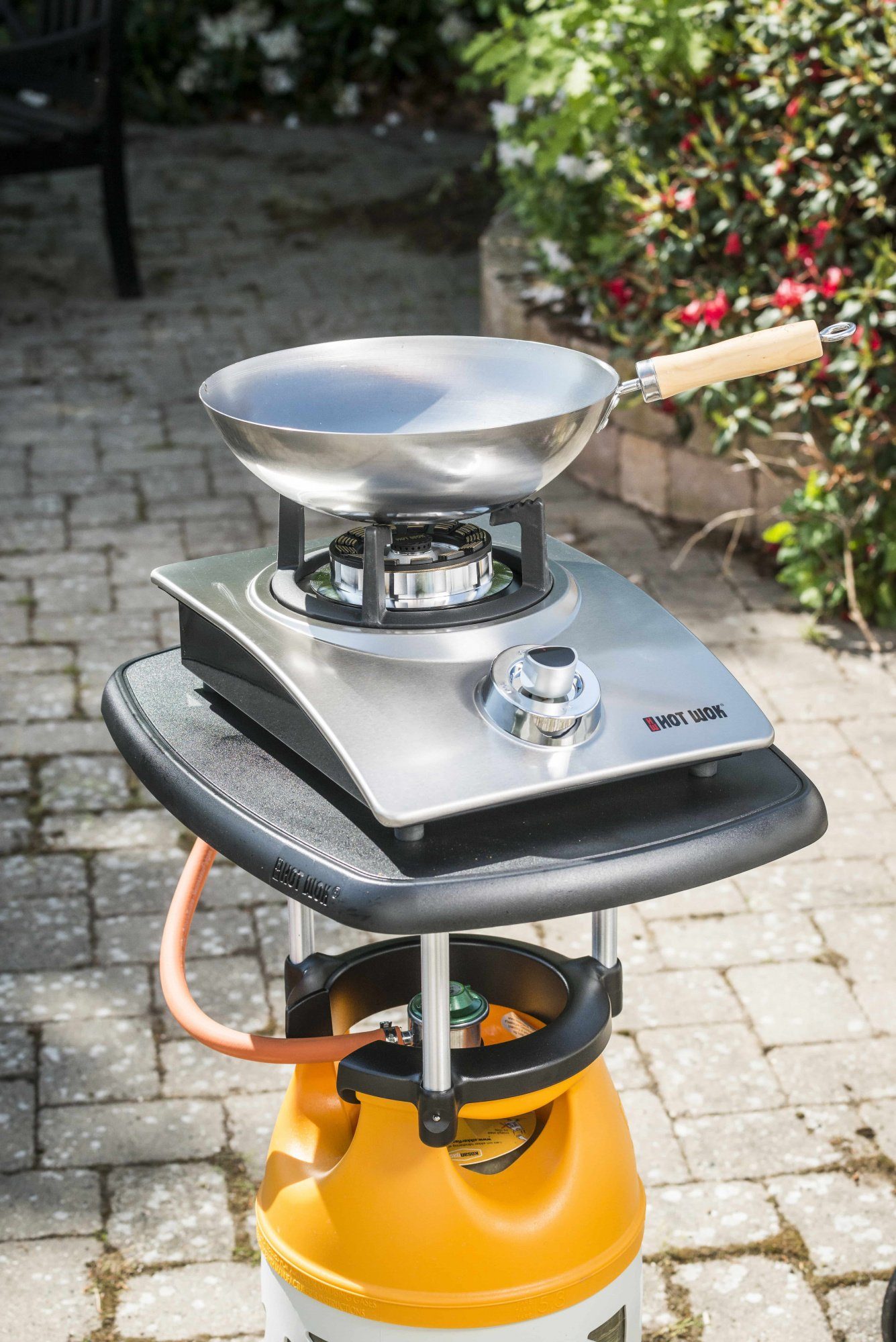 Camping für Tresentisch, BBQ Ablage Abstell-Fläche Line HOTWOK Outdoor Gasflasche Tisch