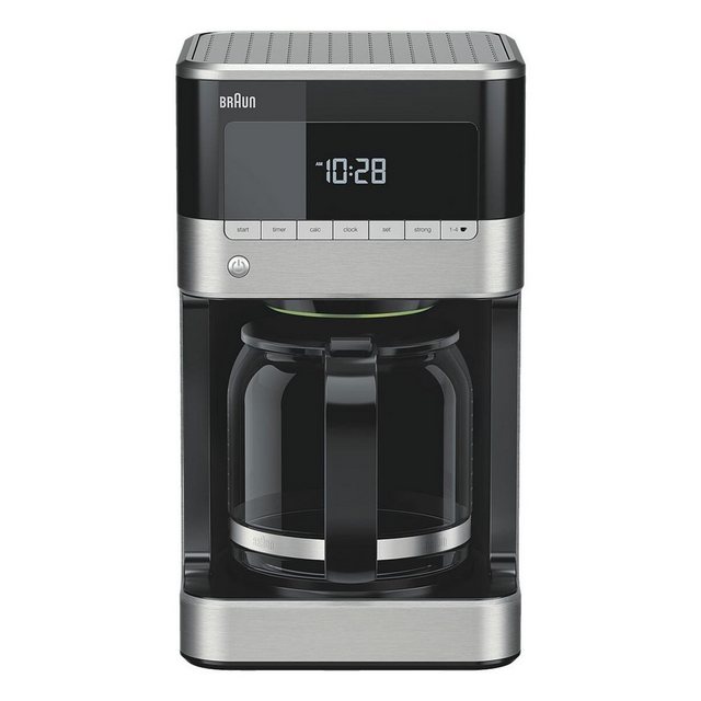 Braun Filterkaffeemaschine KF7120, Kaffeemaschine mit Aromakanne und Timer, 1000 Watt