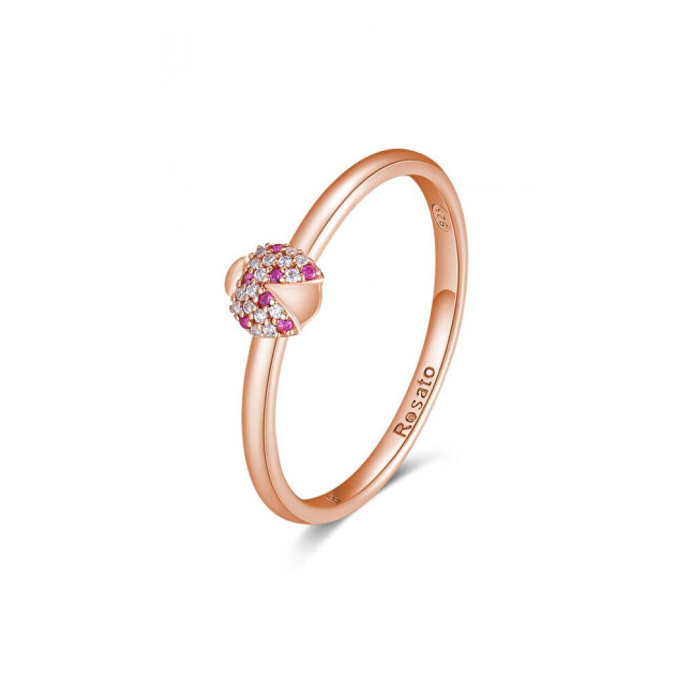 Rosato Fingerring Fine bronze ring with ladybug Allegra RZA020 - Circuit: 54 mm
