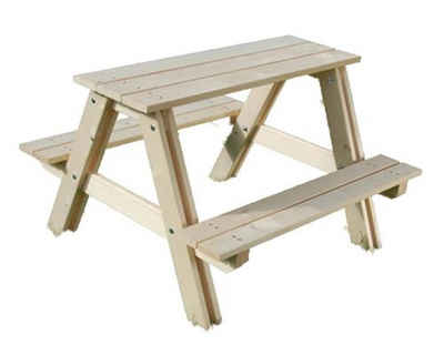 GASPO Spieltisch Spieltisch Sitzgarnitur Tisch Bank Kindersitzgarnitur 31505, (1-tlg)