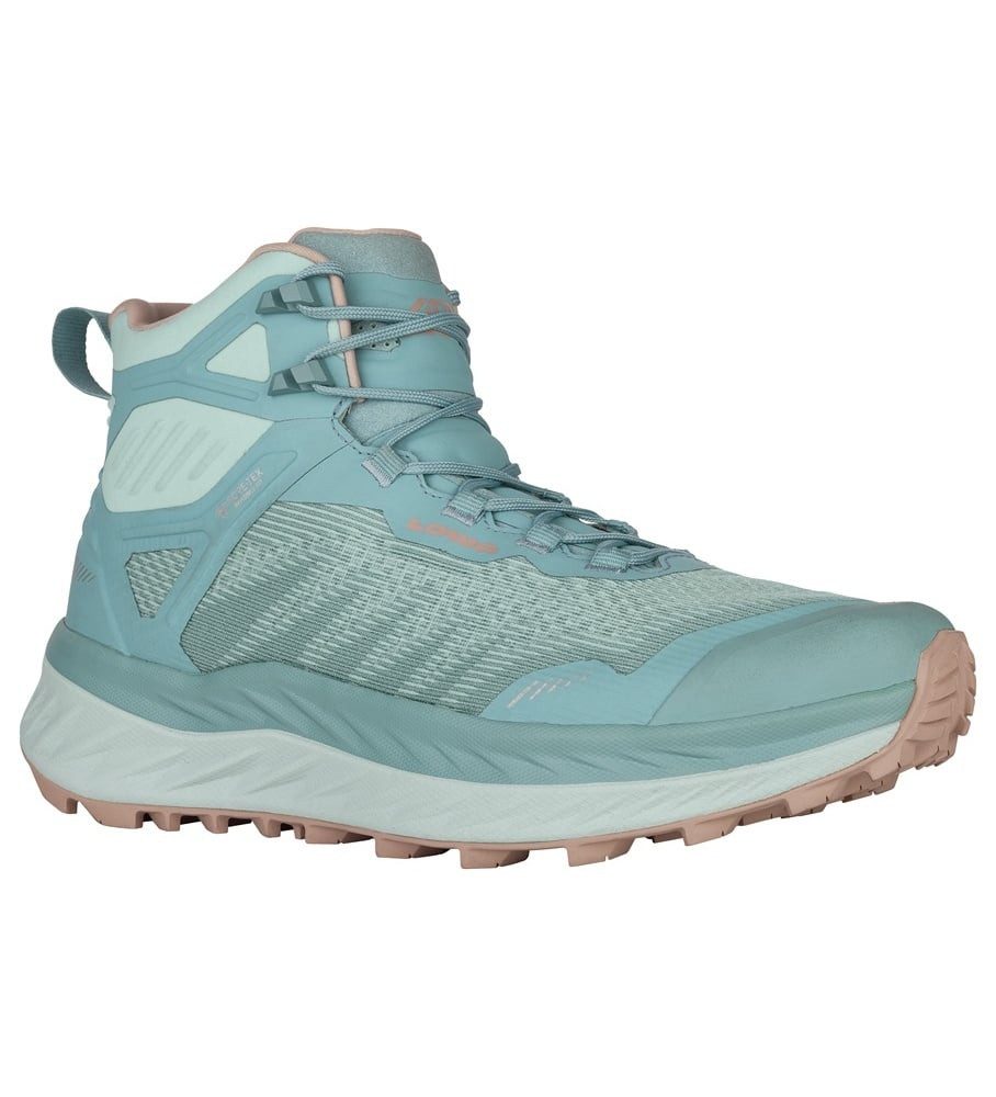 Fortux GTX QC (Speed-Hiking, wasserdicht) arktisblau/rosa Damen Laufschuh
